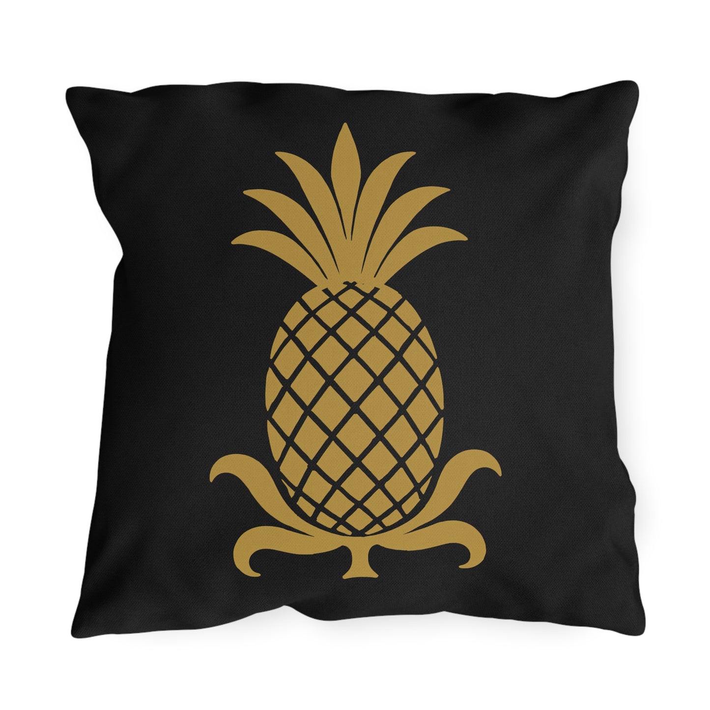 Tropical Pineapple Outdoor Pillow | Summer Decor, Patio Cushions, Beach House Decor, Garden Accessories, Gift for Home