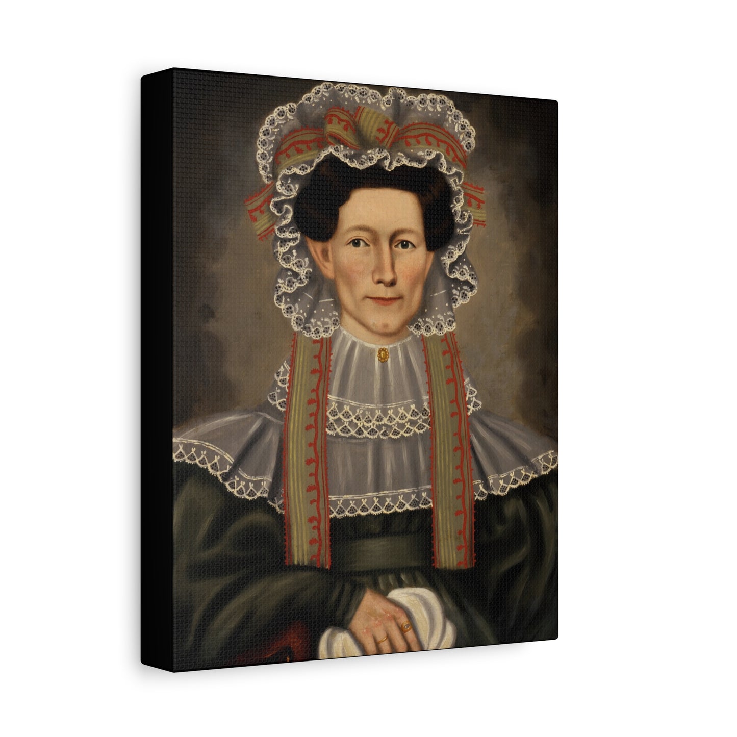 Vintage Portrait Canvas Art - Stretched Wall Decor for Home & Office