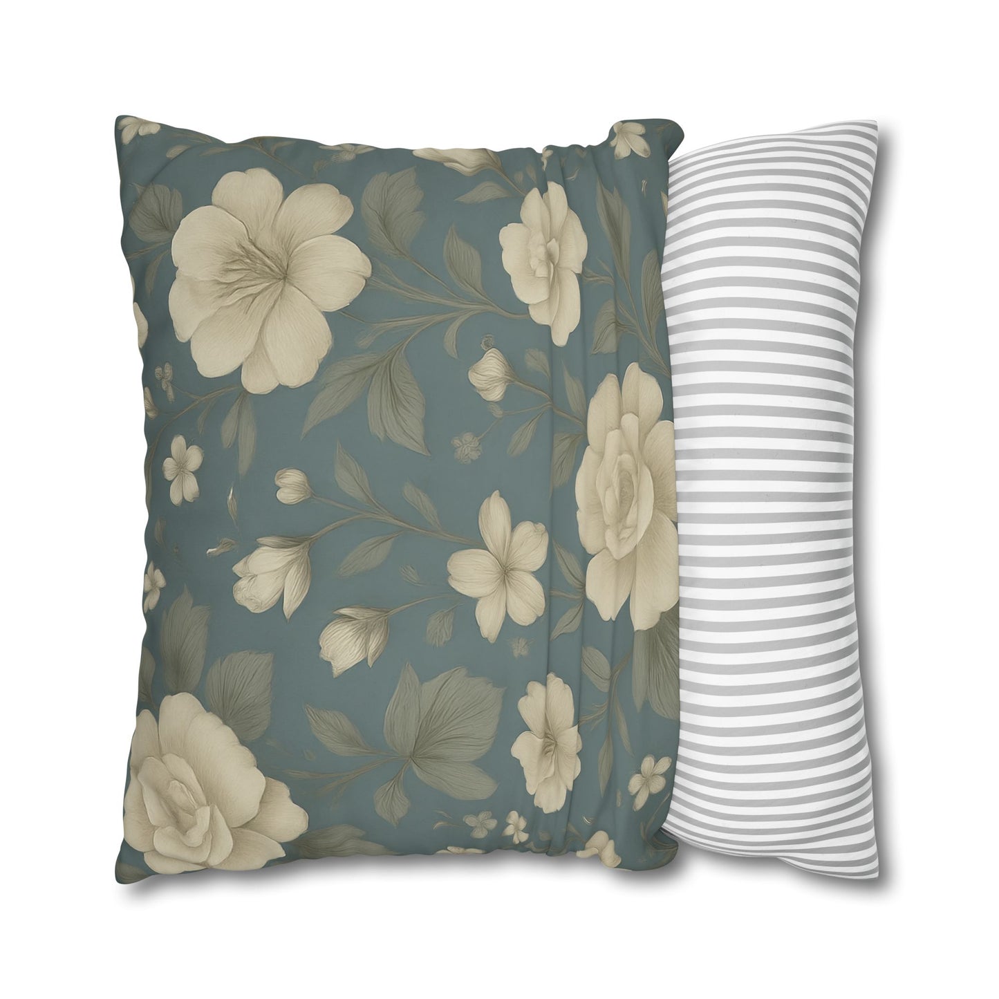 Floral Throw Pillow, Cozy Home Décor, Gift for Her, Vintage Cushion, Living Room Accent, Wedding Decor, Boho Pillows