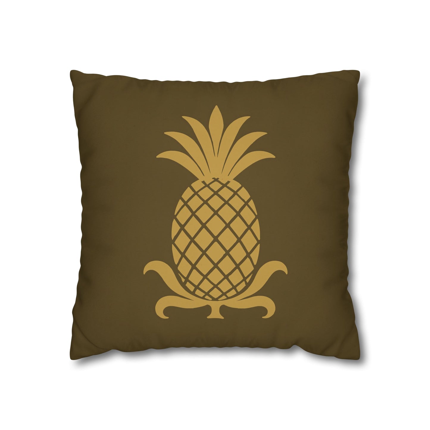 Tropical Pineapple Pillowcase, Home Décor, Summer Vibe, Gift Idea, Tropical Décor, Cozy Living Room, Boho Style Cushion