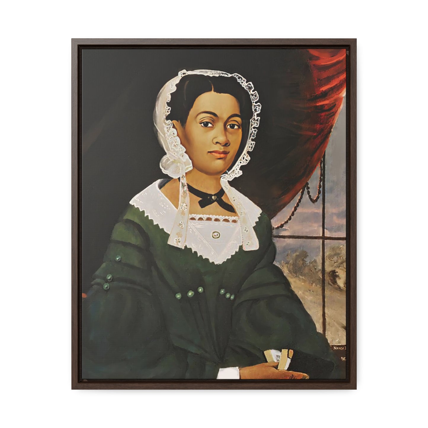 Mrs. Nancy Lawson Gallery Canvas Wraps, Vertical Frame