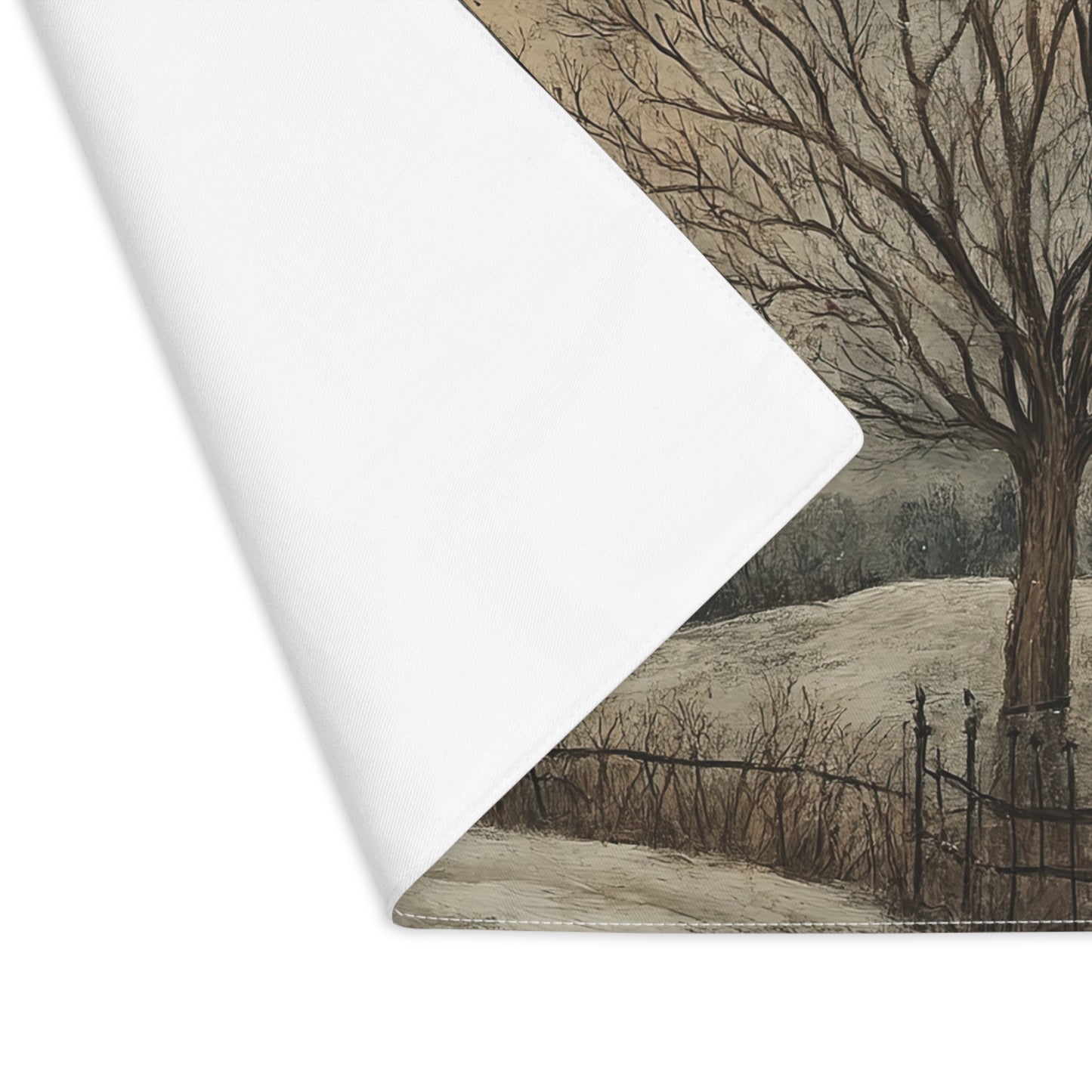 Rustic Sheep Placemat, Farmhouse Decor, Table Setting, Country Kitchen, Unique Gift, Dining Accessory