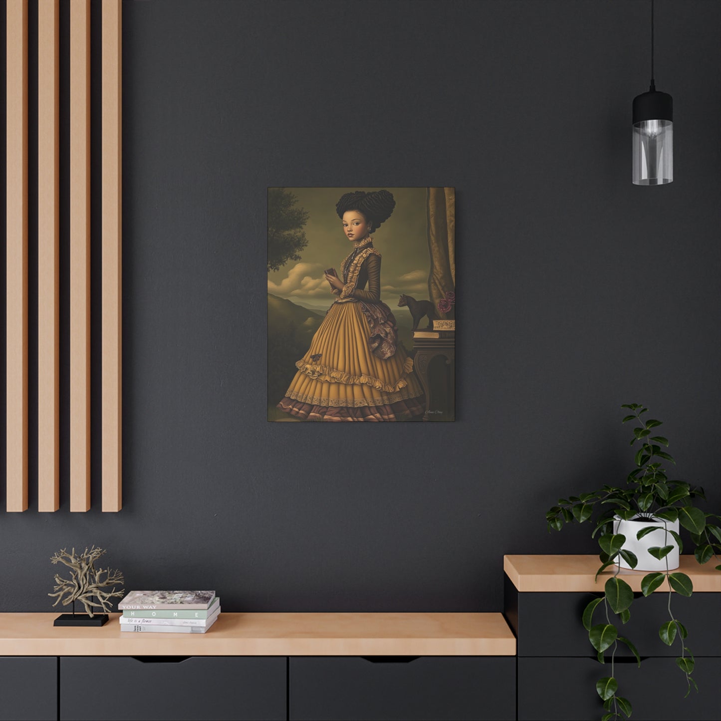 Elegant Art Canvas Print, Home Decor, Gifting, Wall Art, Vintage Style