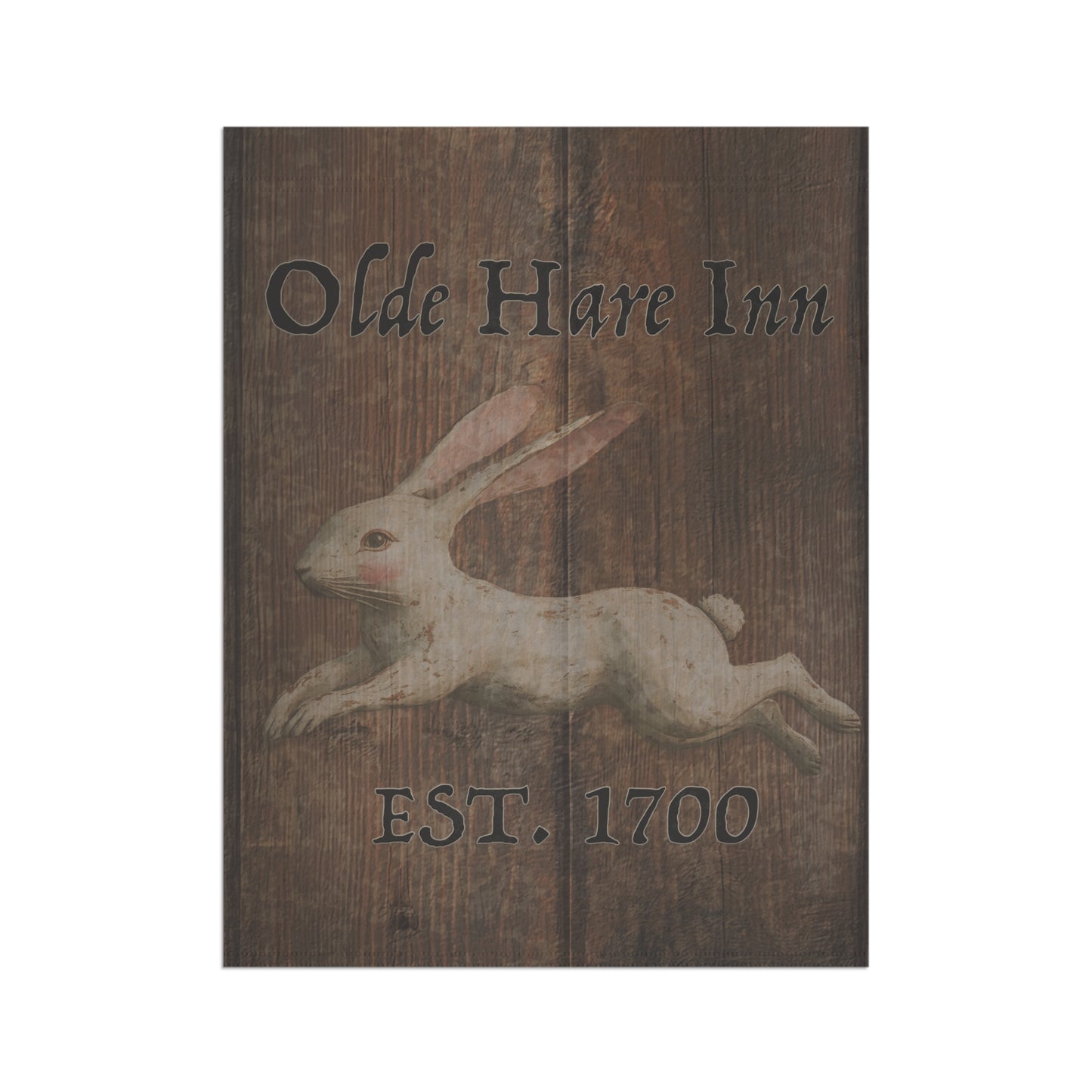 Vintage Garden Flag - Olde Hare Inn EST. 1700
