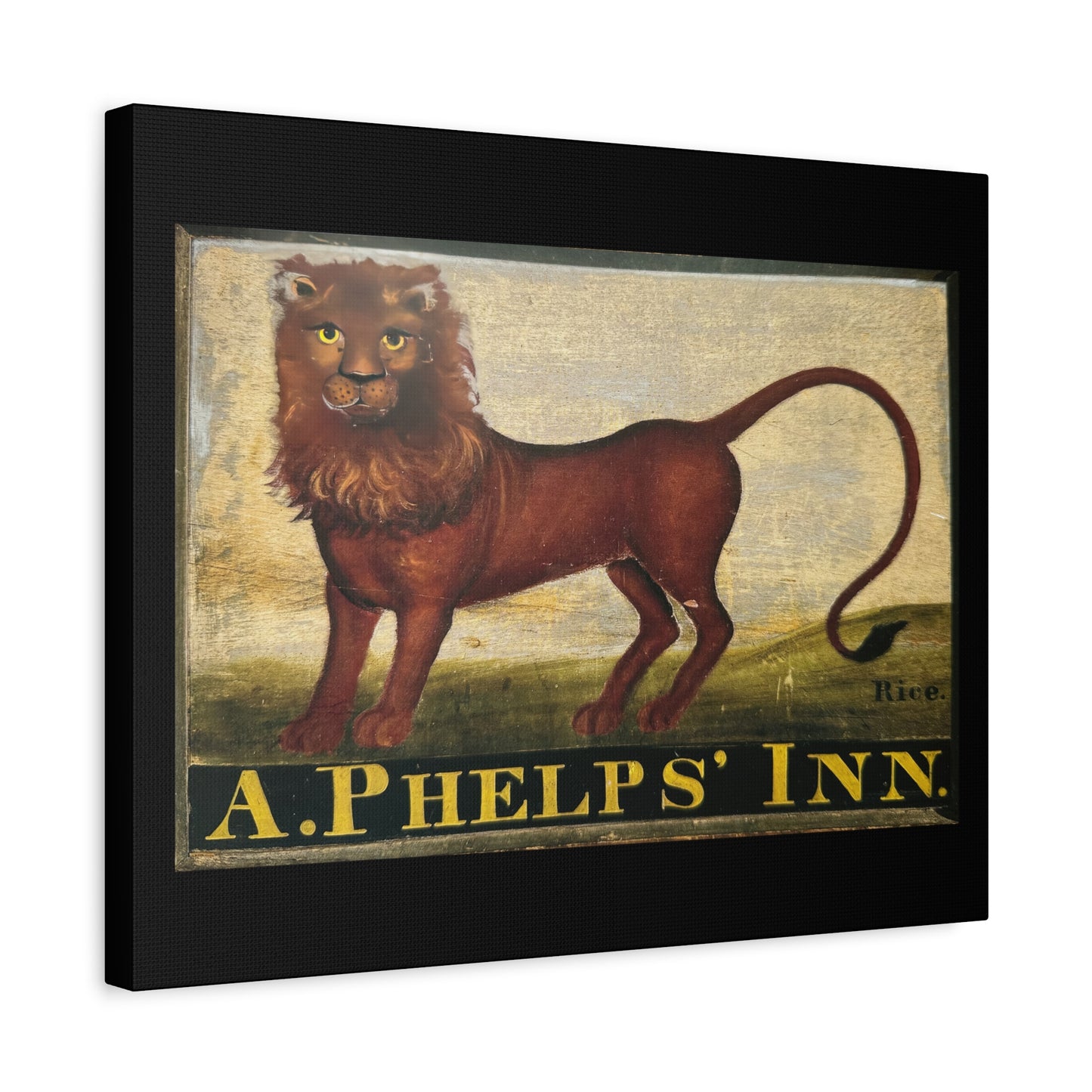 A. Phelps Inn Matte Canvas, Stretched, 1.25"