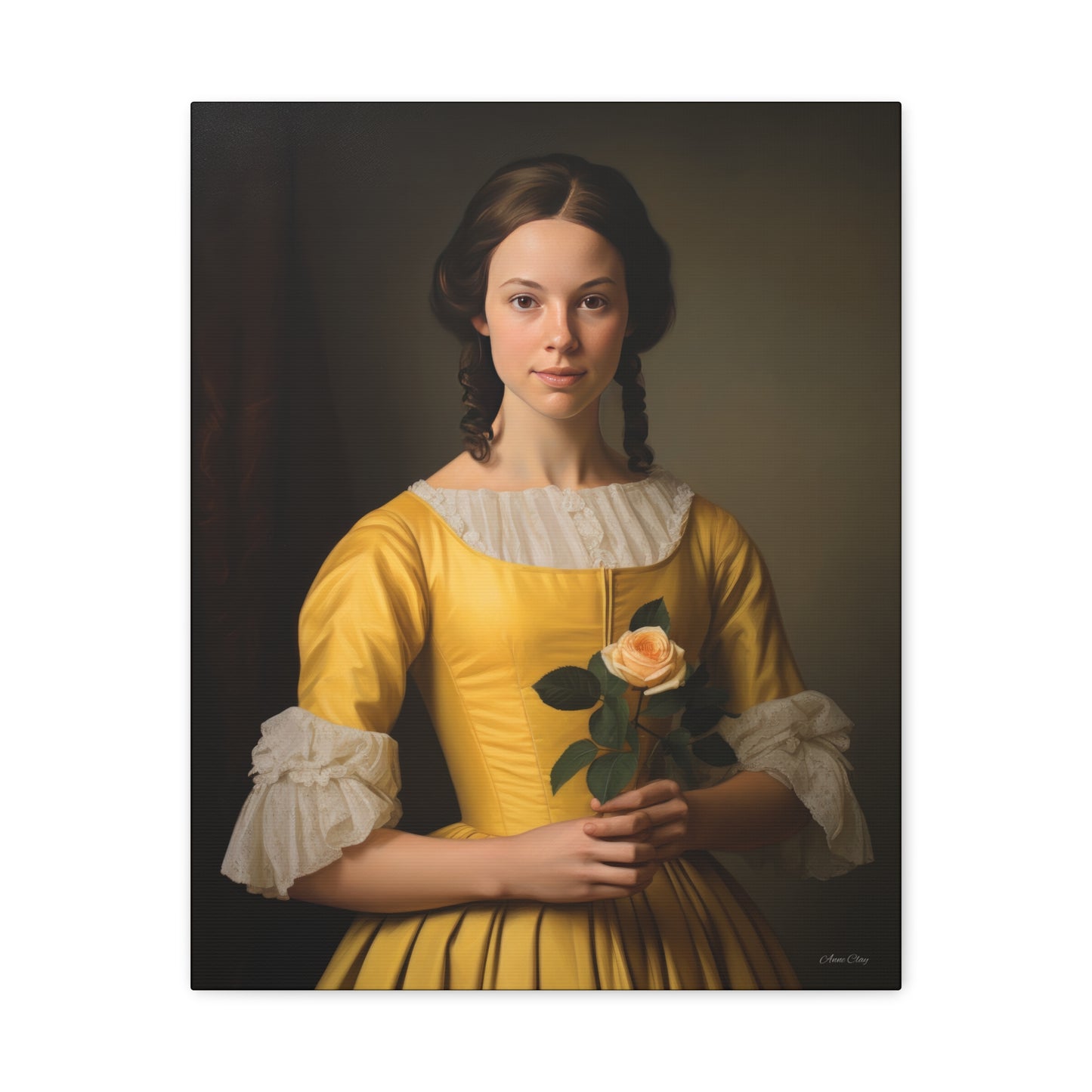 Lisbeth Matte Canvas, Stretched, 1.25"