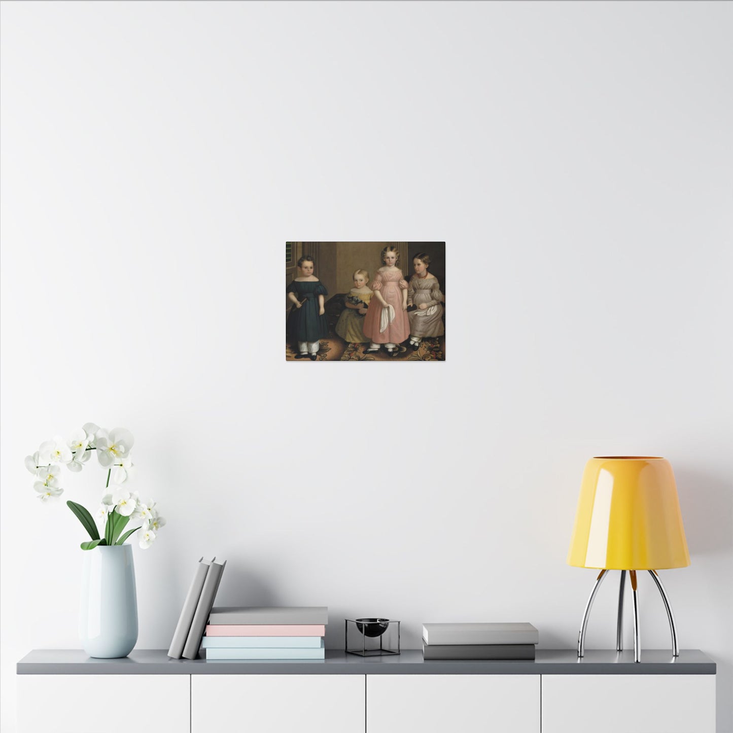 The Alling Children Matte Canvas, Stretched, 0.75"