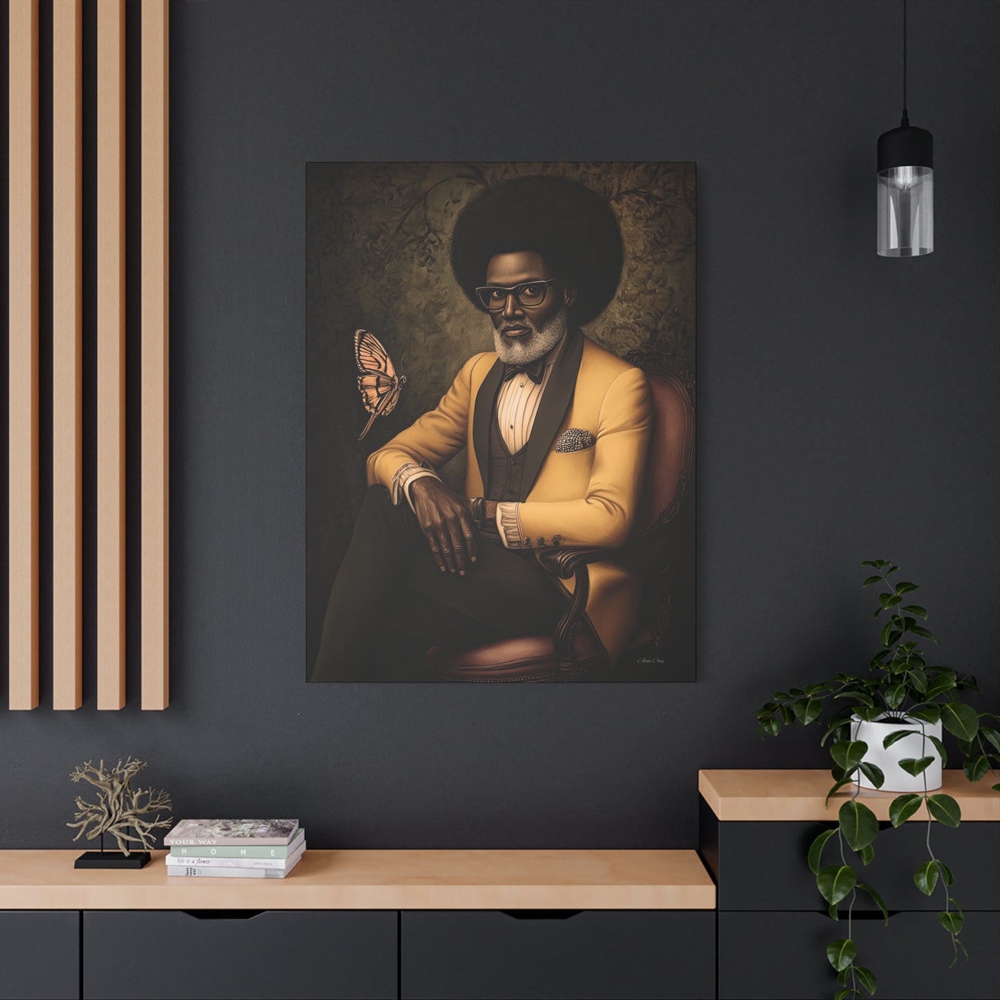 Afro-Victorian Gentleman Portrait | Bellewood Whimsical Historical Art Print