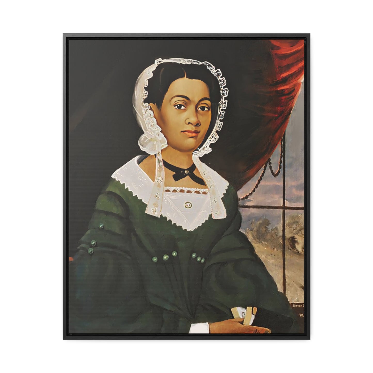 Mrs. Nancy Lawson Gallery Canvas Wraps, Vertical Frame