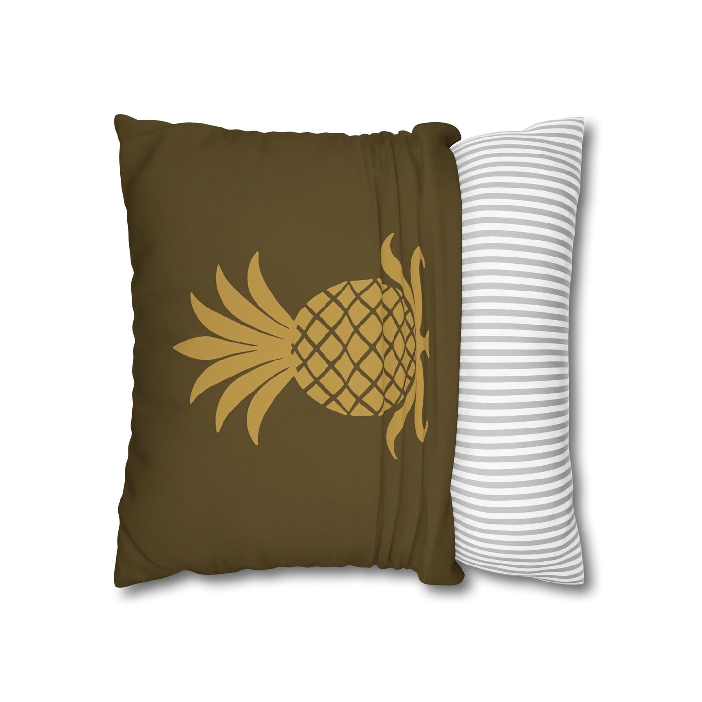 Tropical Pineapple Pillowcase, Home Décor, Summer Vibe, Gift Idea, Tropical Décor, Cozy Living Room, Boho Style Cushion