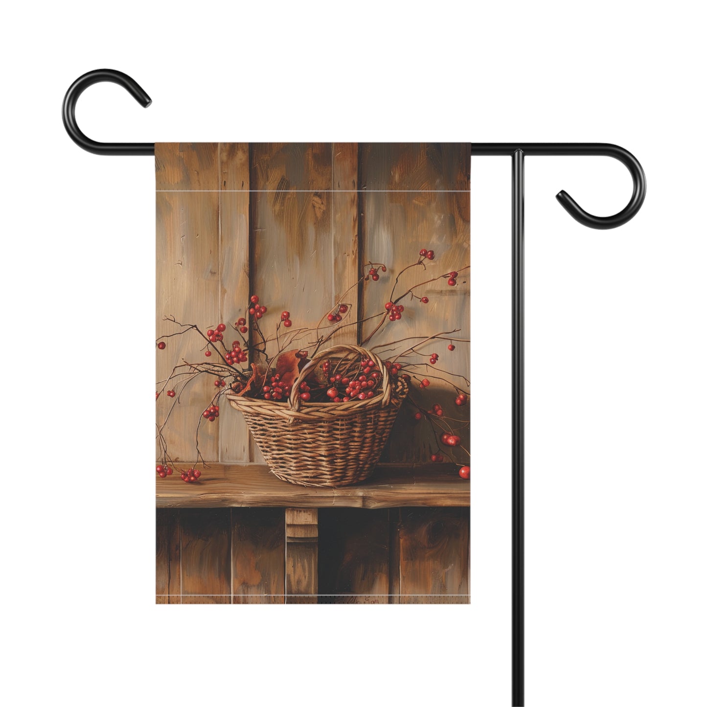 Basket of Bittersweet Garden & House Banner