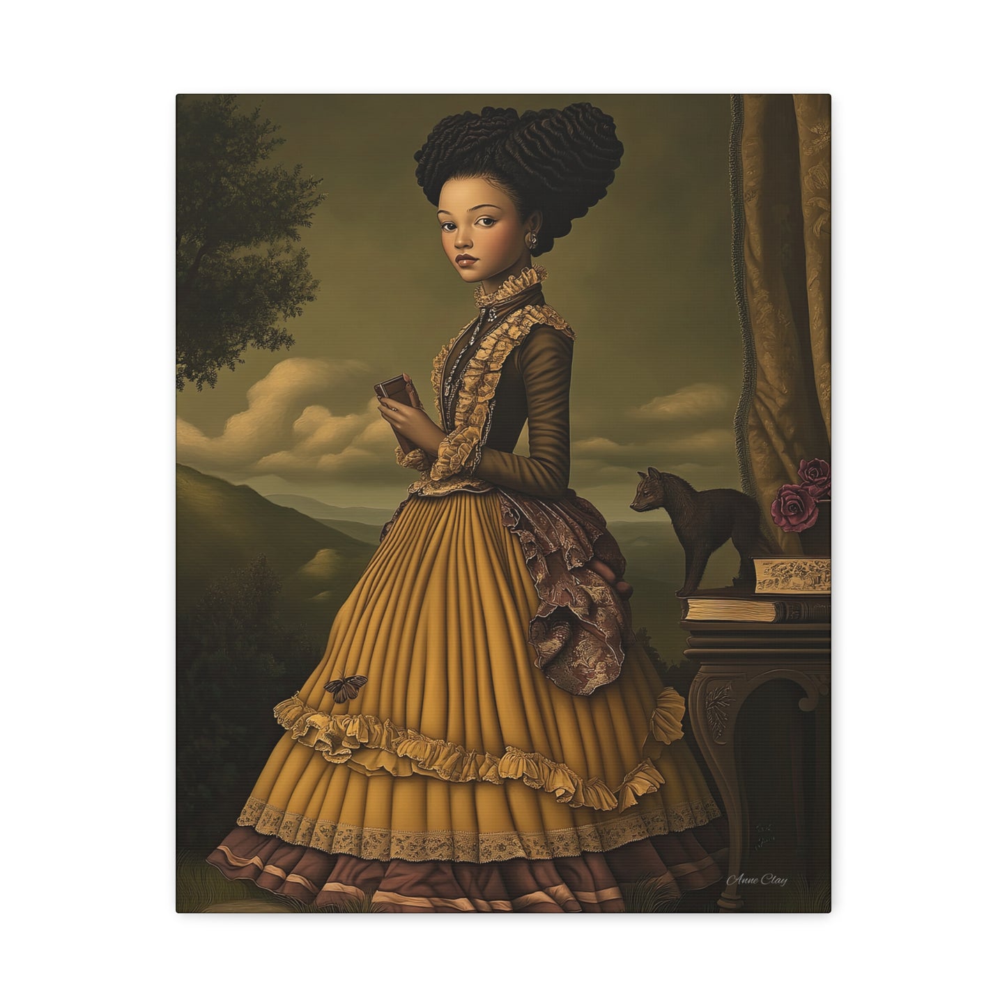 Elegant Art Canvas Print, Home Decor, Gifting, Wall Art, Vintage Style