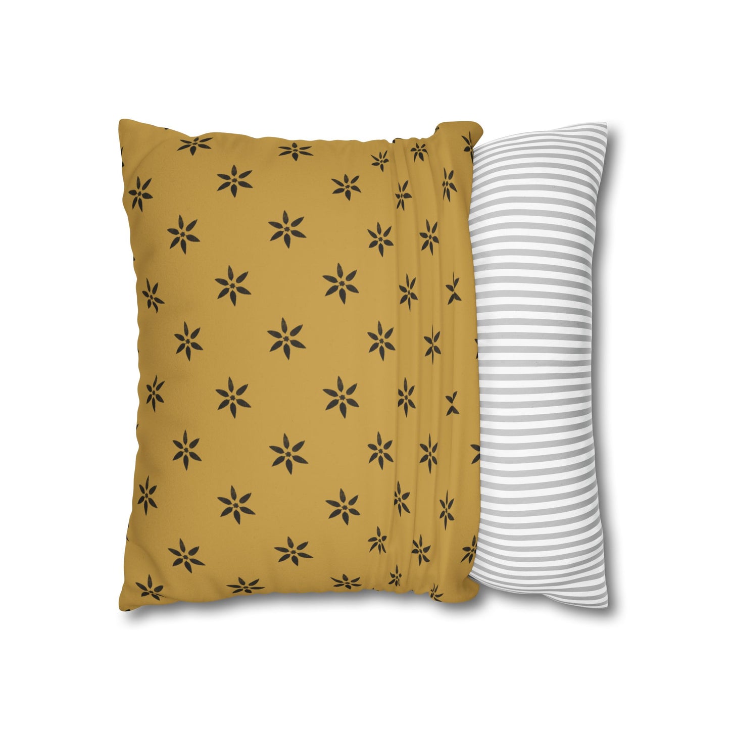 Faux Suede Square Pillowcase