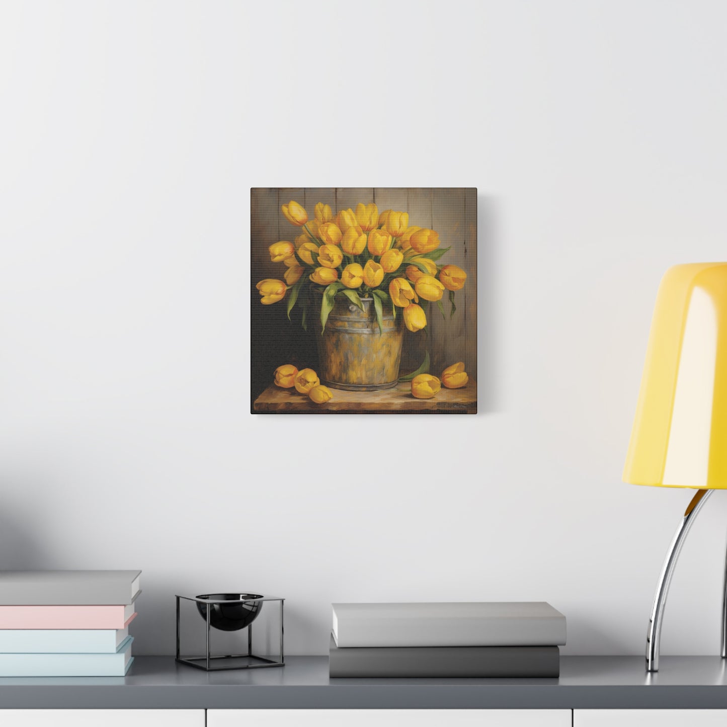 Something Yellow Matte Canvas, Stretched, 1.25"