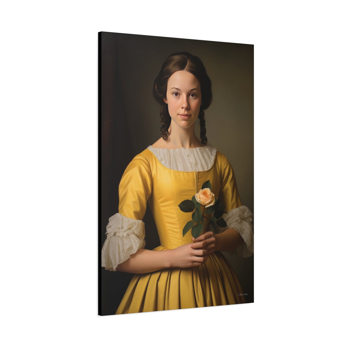 Lisbeth Matte Canvas, Stretched, 1.25"