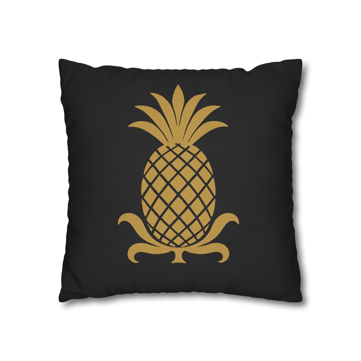 Pineapple Design Throw Pillow, Tropical Home Decor, Couch Cushion, Summer Vibes Pillowcase, Gift for Beach Lovers