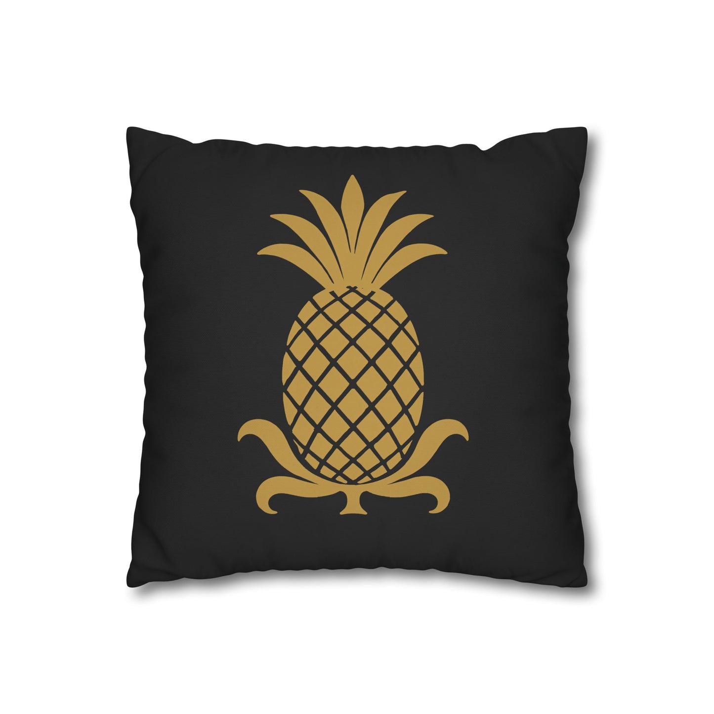 Pineapple Design Throw Pillow, Tropical Home Decor, Couch Cushion, Summer Vibes Pillowcase, Gift for Beach Lovers