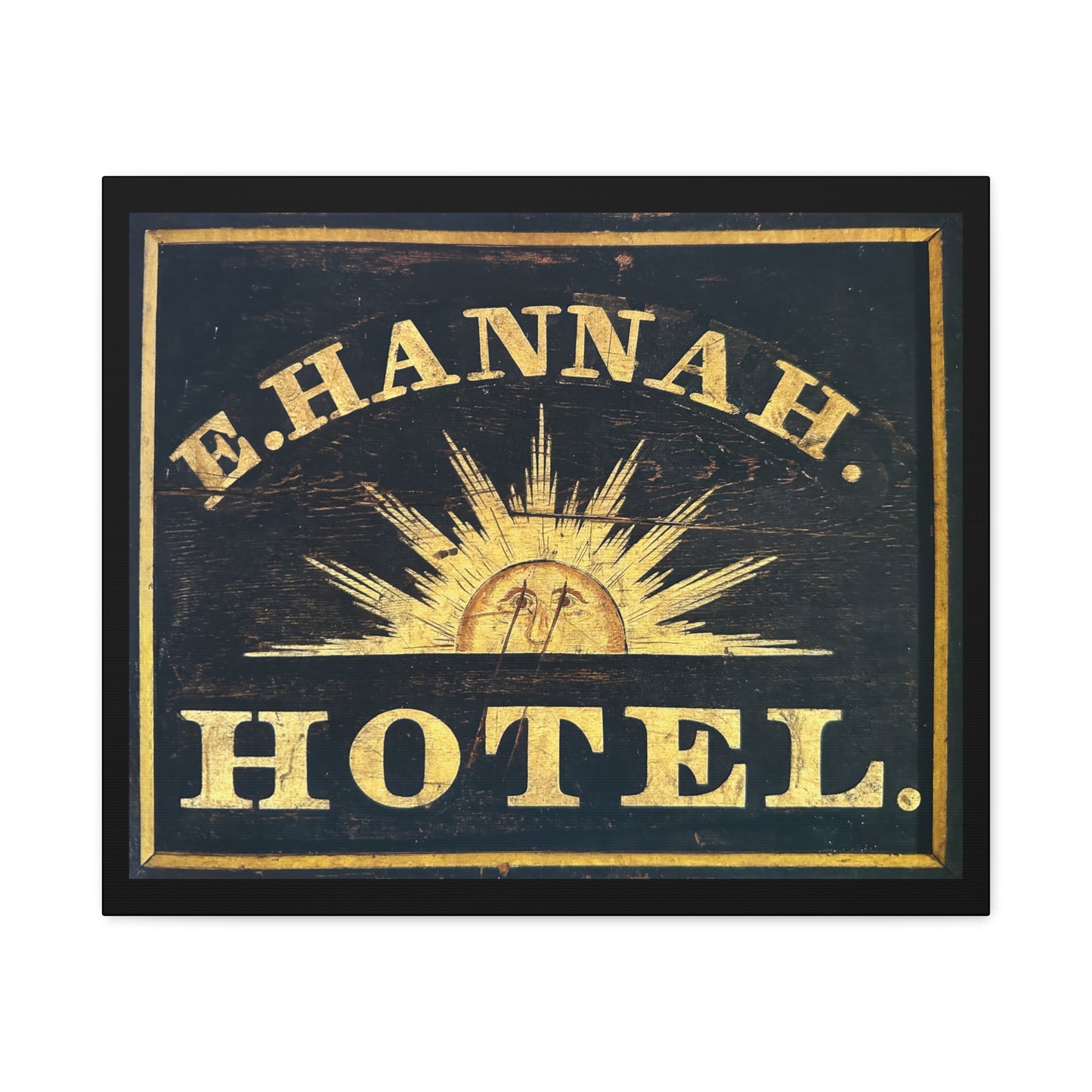 Hannah Hotel Matte Canvas, Stretched, 1.25"