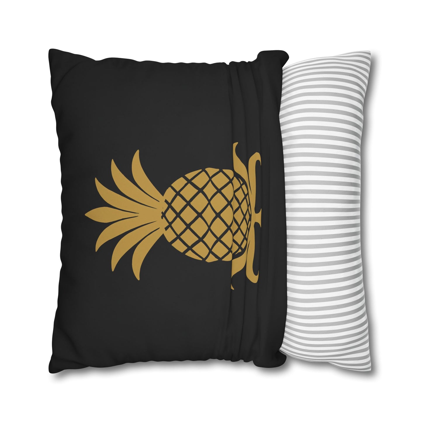 Pineapple Design Throw Pillow, Tropical Home Decor, Couch Cushion, Summer Vibes Pillowcase, Gift for Beach Lovers