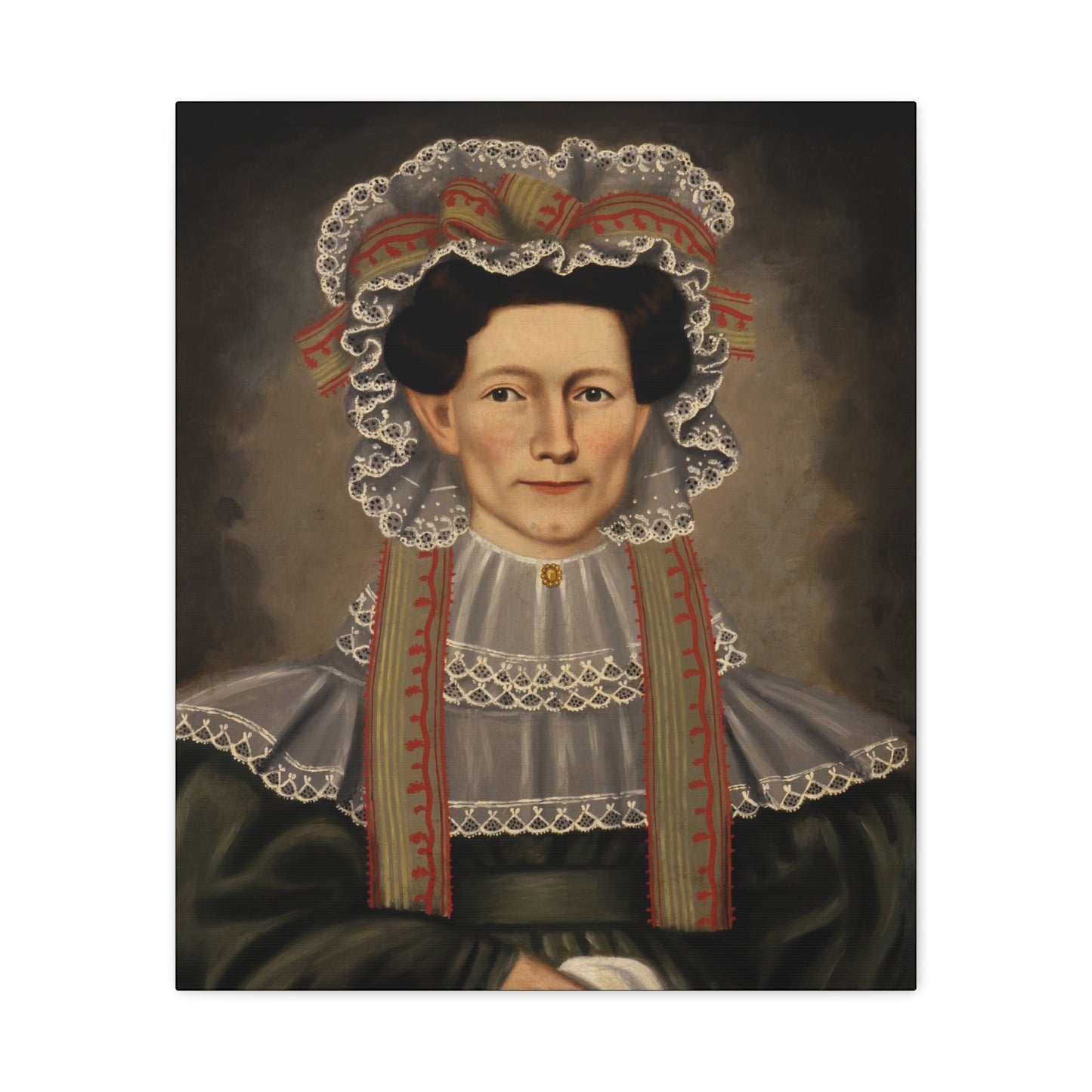 Vintage Portrait Canvas Art - Stretched Wall Decor for Home & Office