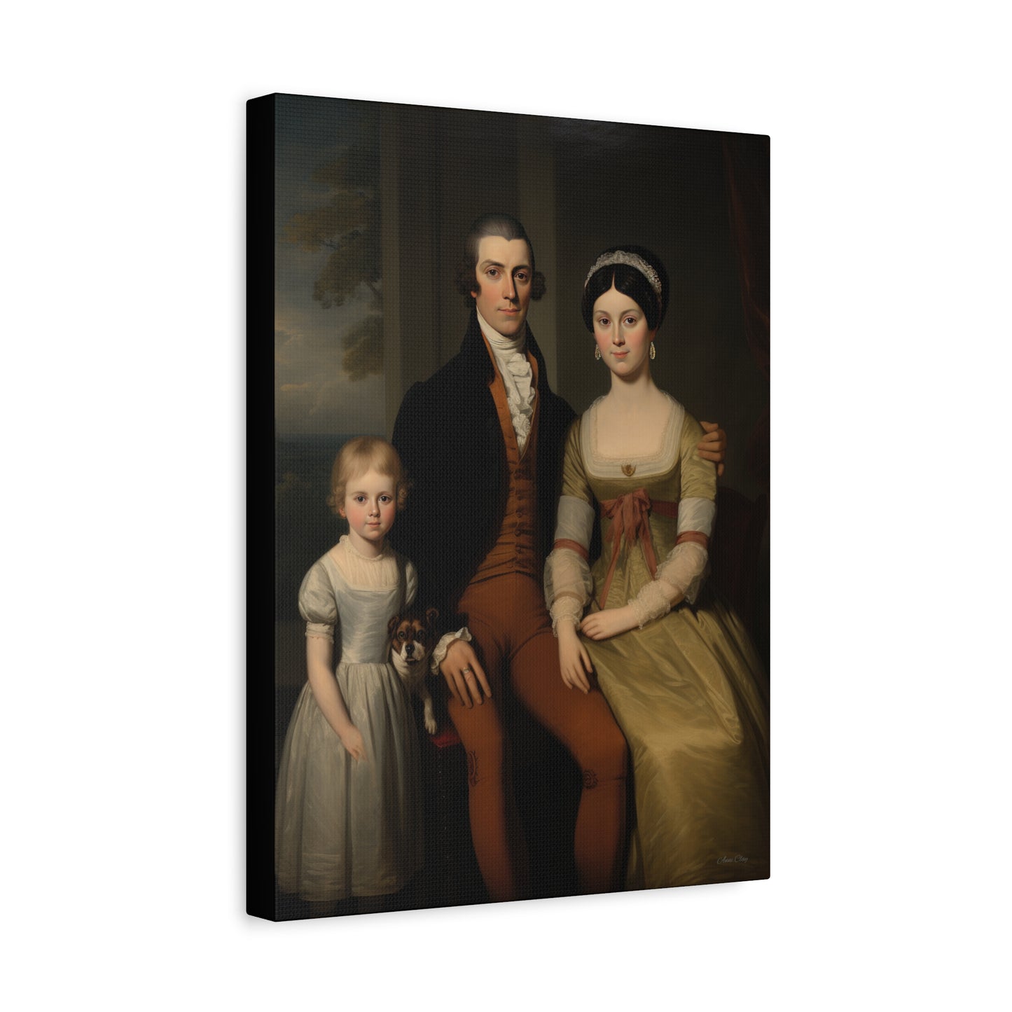 The Field Family Matte Canvas, Stretched, 1.25"