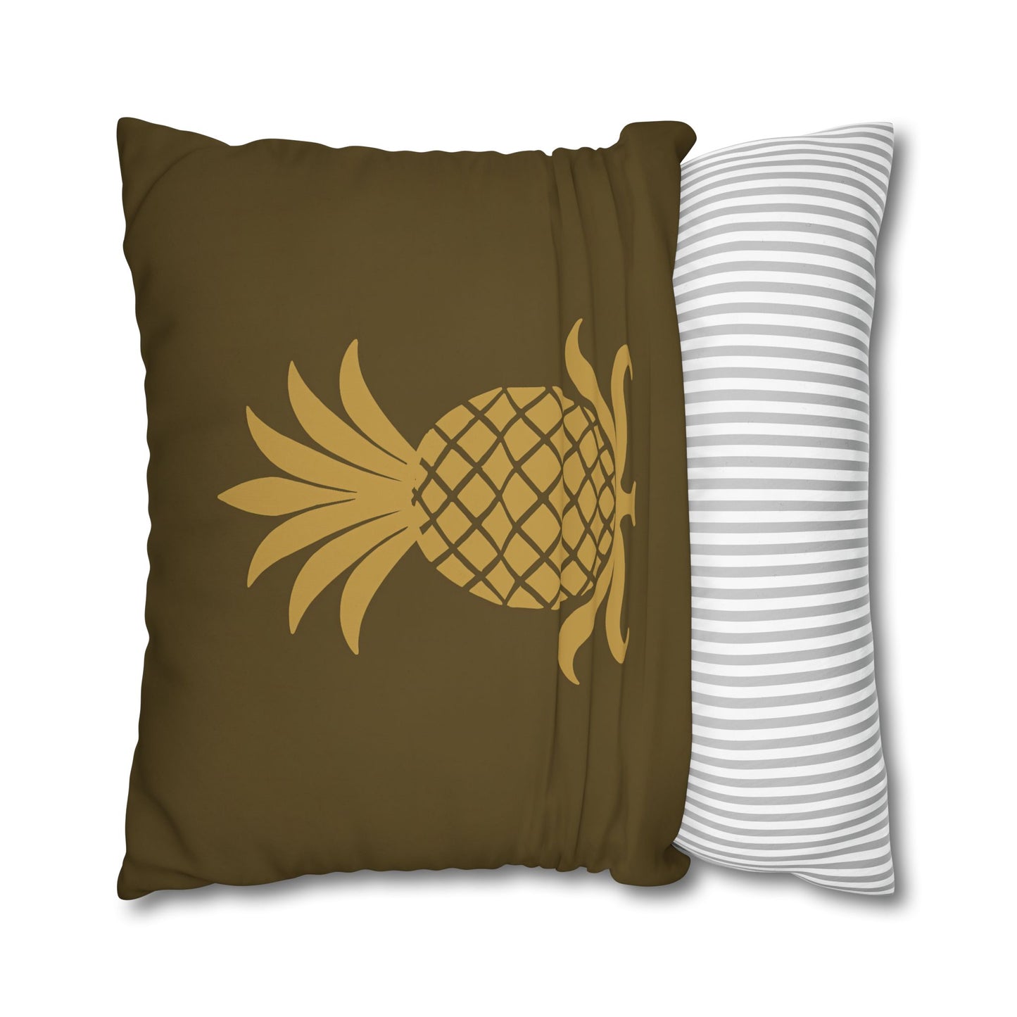 Tropical Pineapple Pillowcase, Home Décor, Summer Vibe, Gift Idea, Tropical Décor, Cozy Living Room, Boho Style Cushion