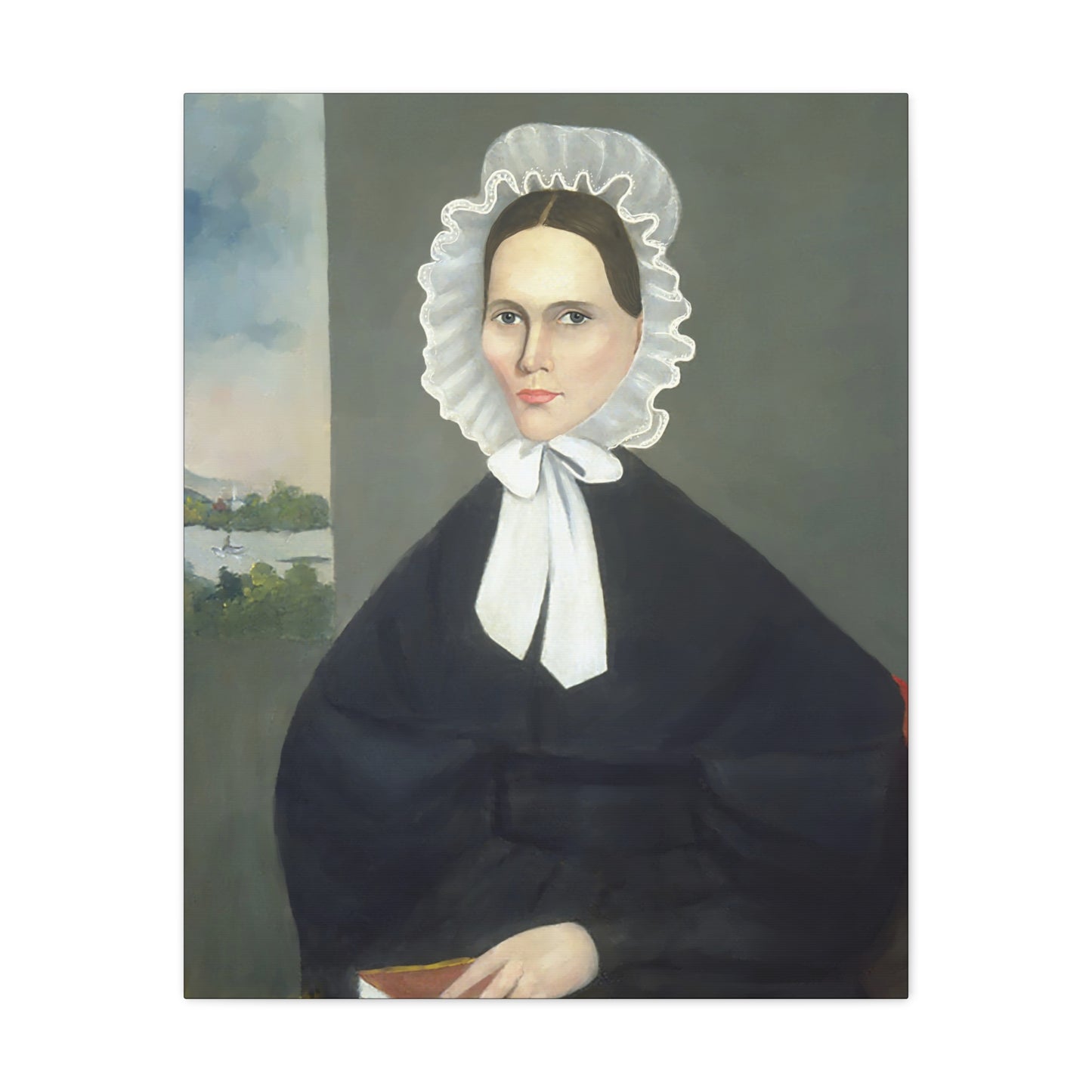 Mrs. Parsons Vintage Art Canvas Print - Elegant Portrait of a Woman in Historical Attire