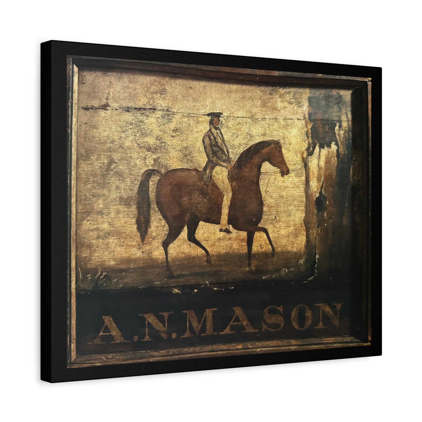 A Mason Matte Canvas, Stretched, 1.25"