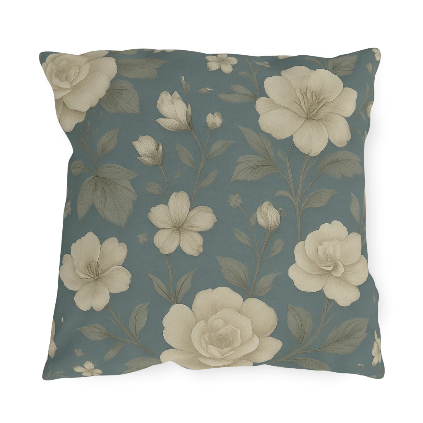 Chic Floral Outdoor Cushions, Patio Pillows, Garden Decor, Summer Accessories, Elegant Floral Throw Pillows, Home and Garden