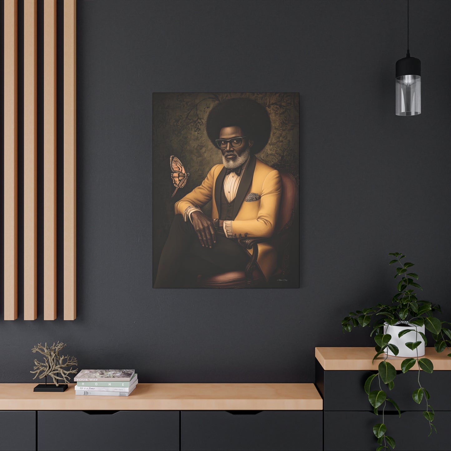 Afro-Victorian Gentleman Portrait | Bellewood Whimsical Historical Art Print