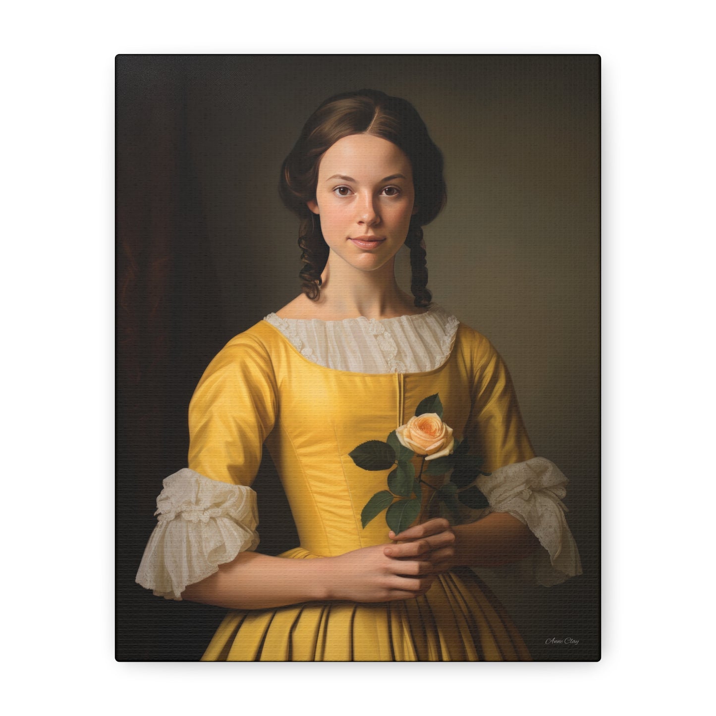 Lisbeth Matte Canvas, Stretched, 1.25"