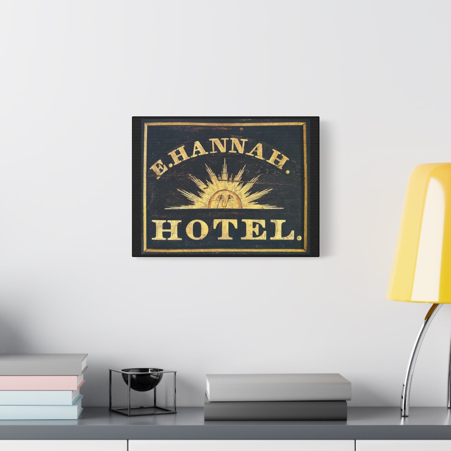 Hannah Hotel Matte Canvas, Stretched, 1.25"