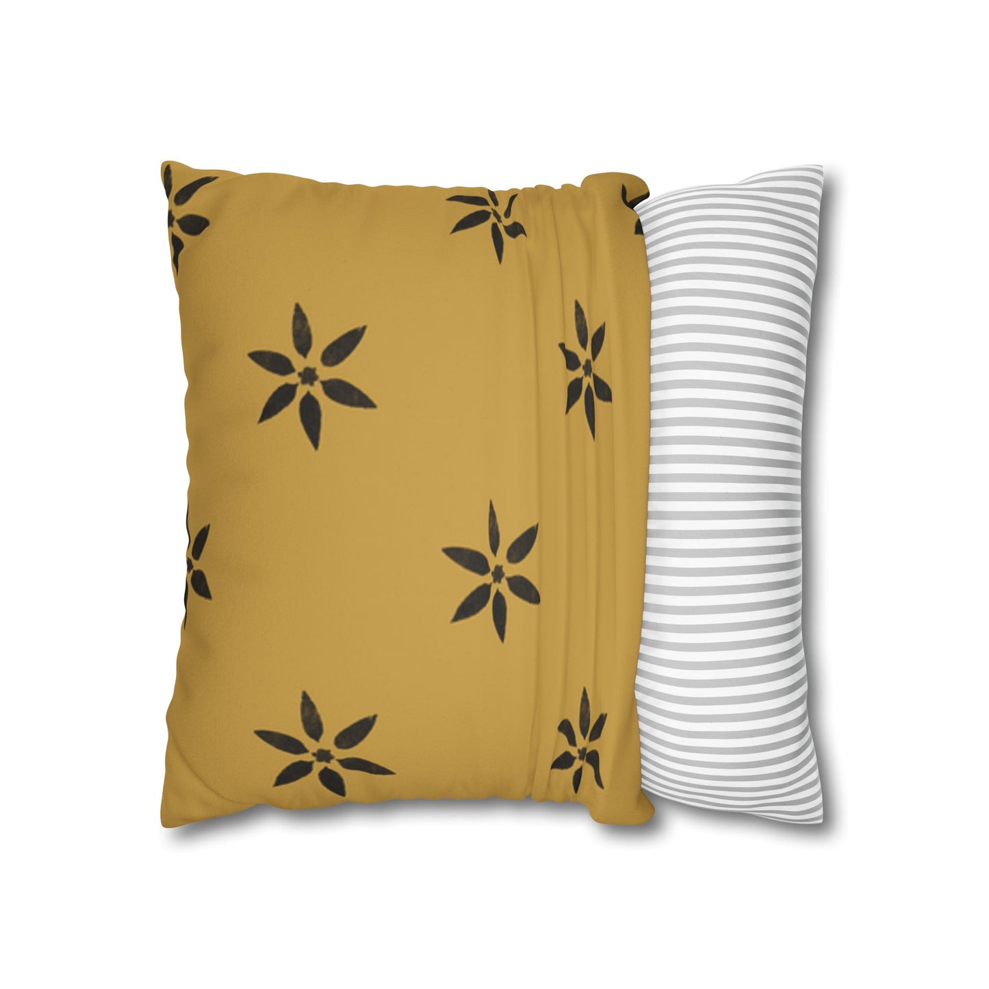 Faux Suede Square Pillowcase