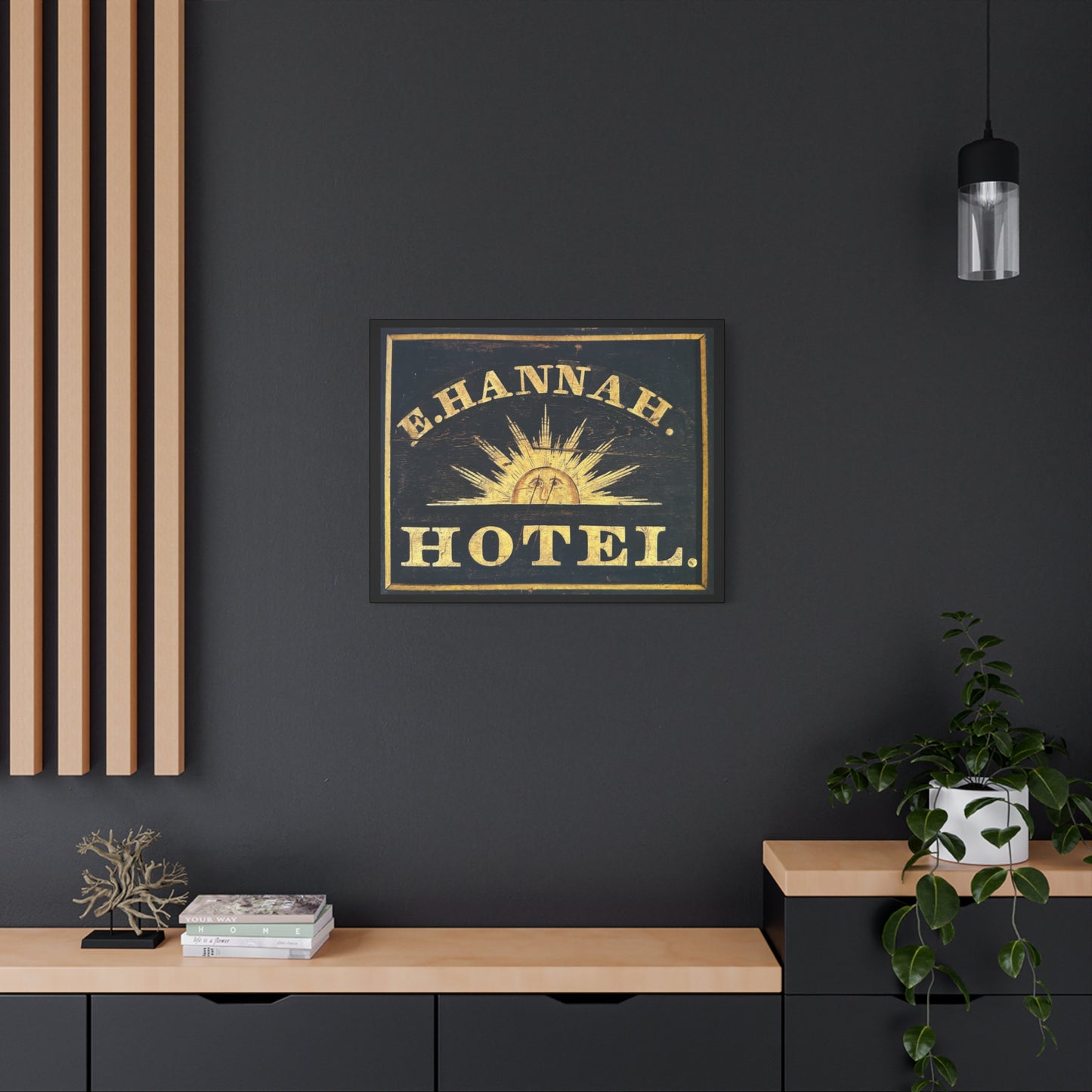 Hannah Hotel Matte Canvas, Stretched, 1.25"