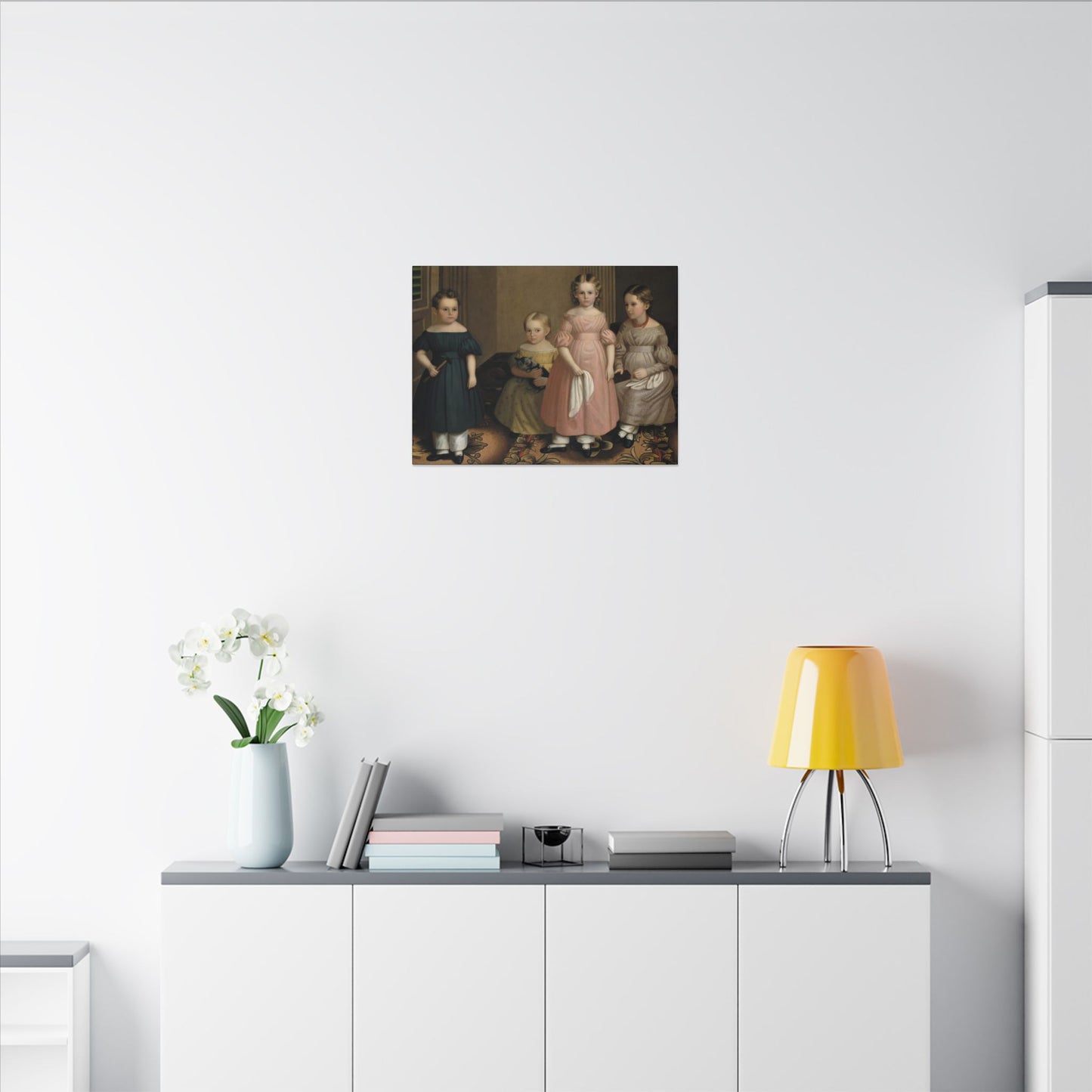 The Alling Children Matte Canvas, Stretched, 0.75"