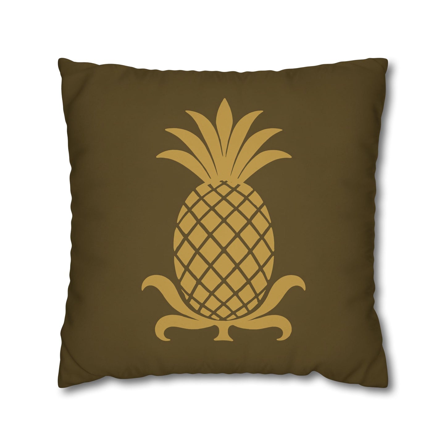 Tropical Pineapple Pillowcase, Home Décor, Summer Vibe, Gift Idea, Tropical Décor, Cozy Living Room, Boho Style Cushion
