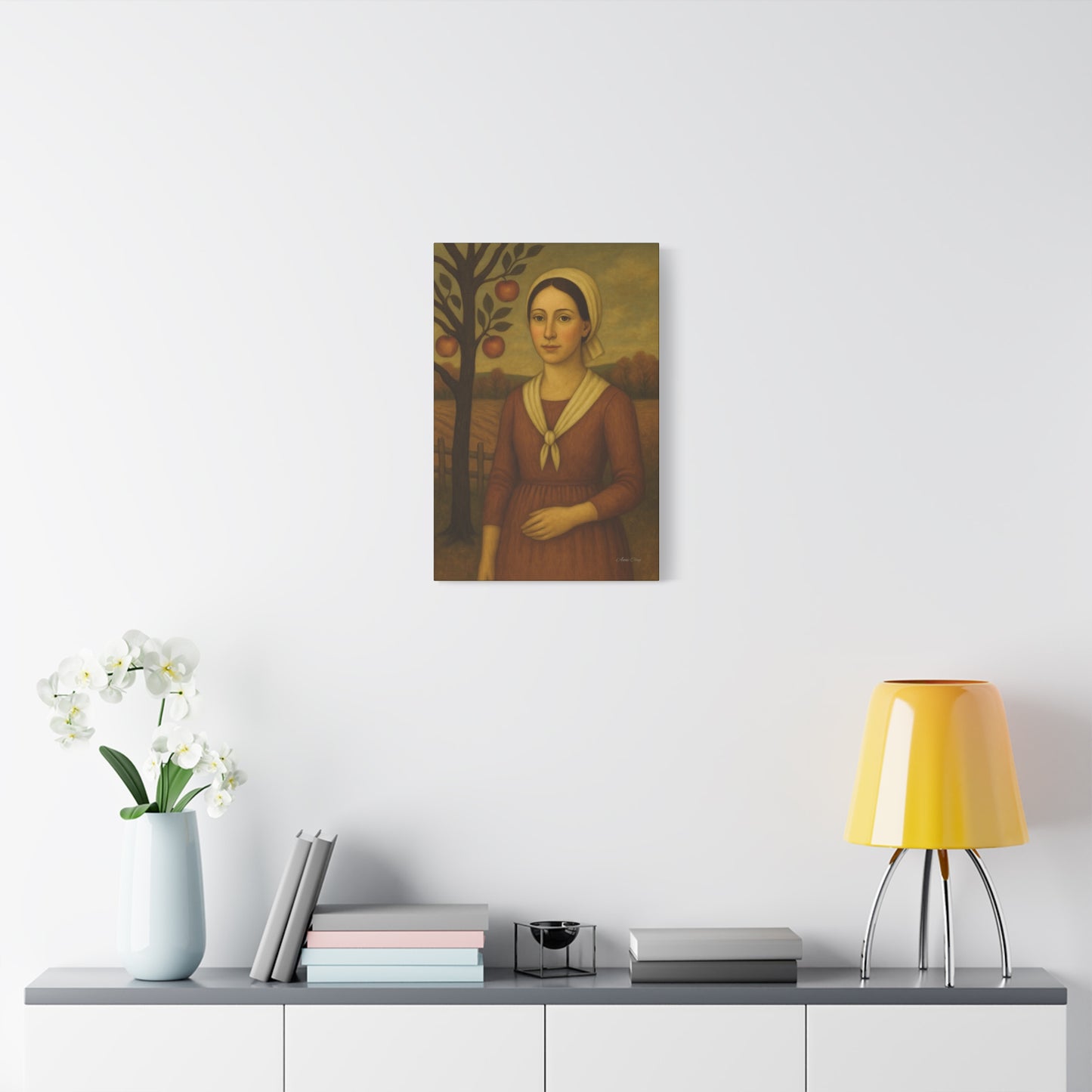 Rustic Art Canvas Print, Vintage Decor, Farmhouse Wall Art, Nature-Inspired Artwork, Home Decor Gift