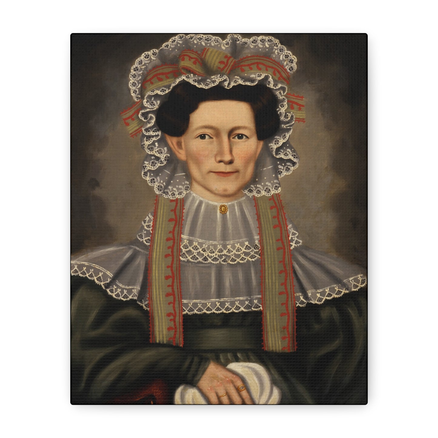Vintage Portrait Canvas Art - Stretched Wall Decor for Home & Office