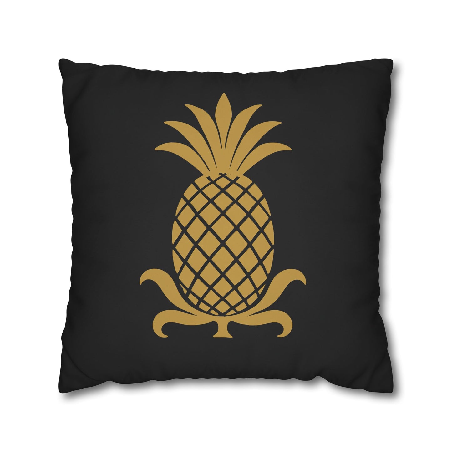 Pineapple Design Throw Pillow, Tropical Home Decor, Couch Cushion, Summer Vibes Pillowcase, Gift for Beach Lovers