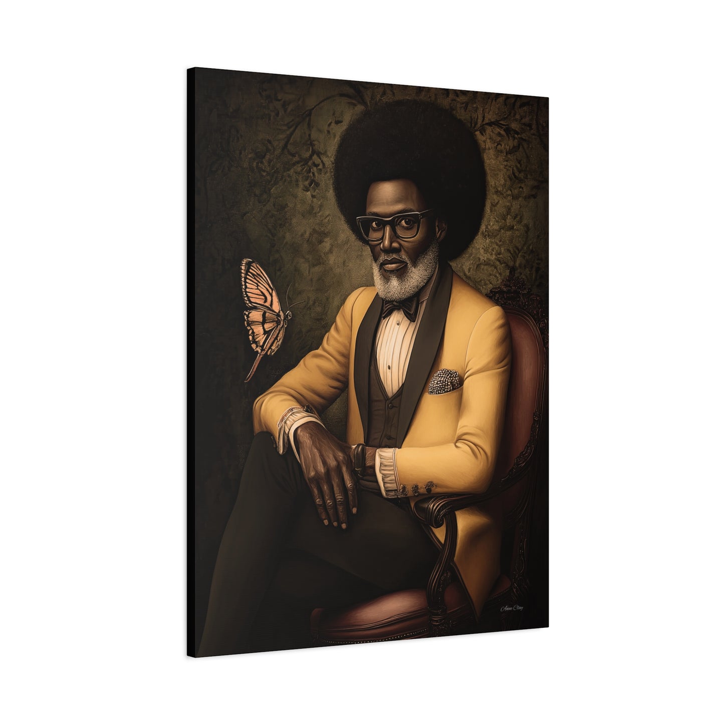 Afro-Victorian Gentleman Portrait | Bellewood Whimsical Historical Art Print
