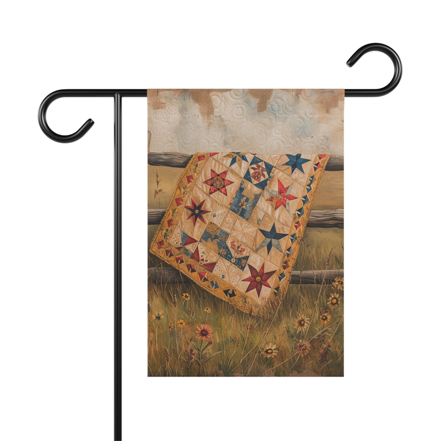 Quilt Garden & House Banner