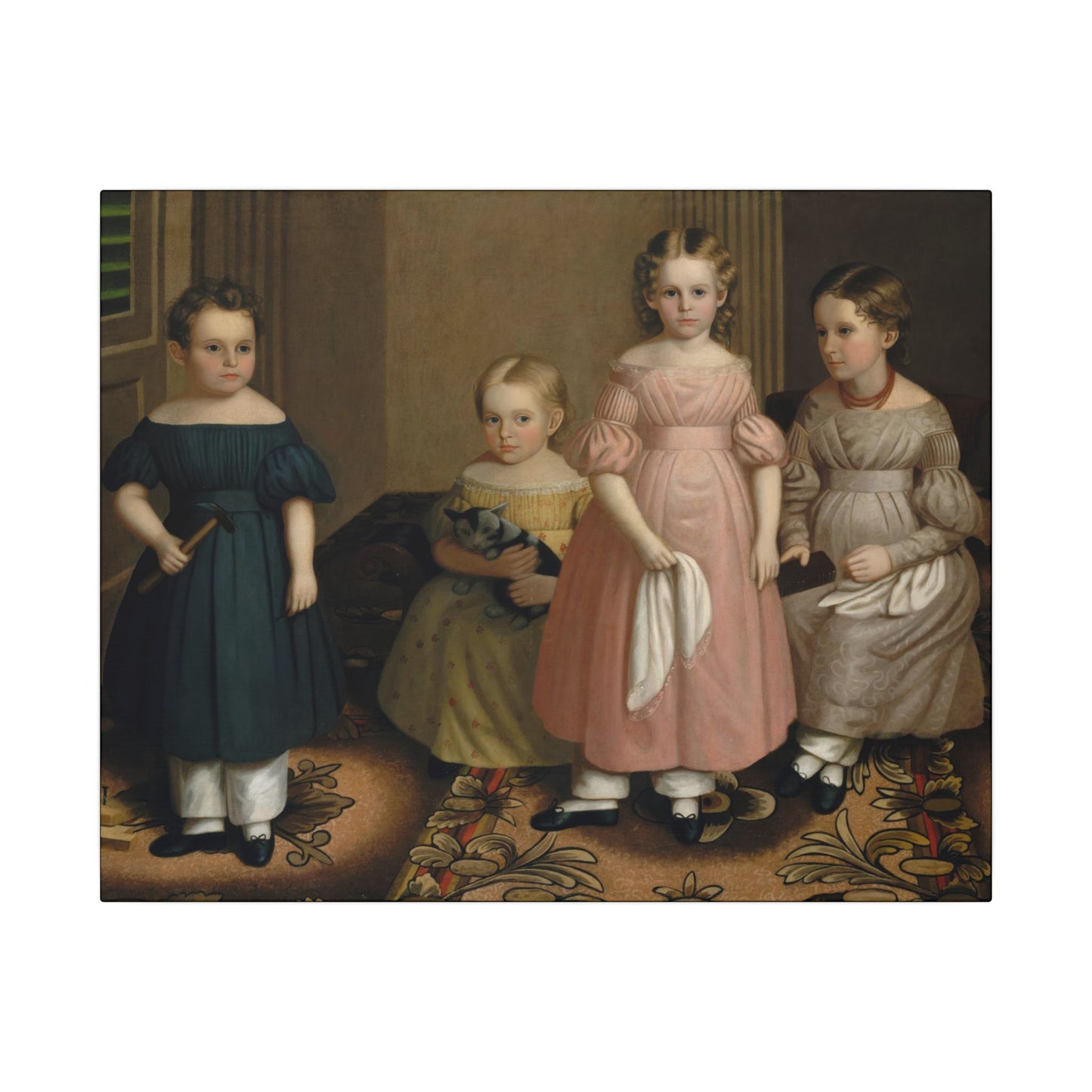 The Alling Children Matte Canvas, Stretched, 0.75"