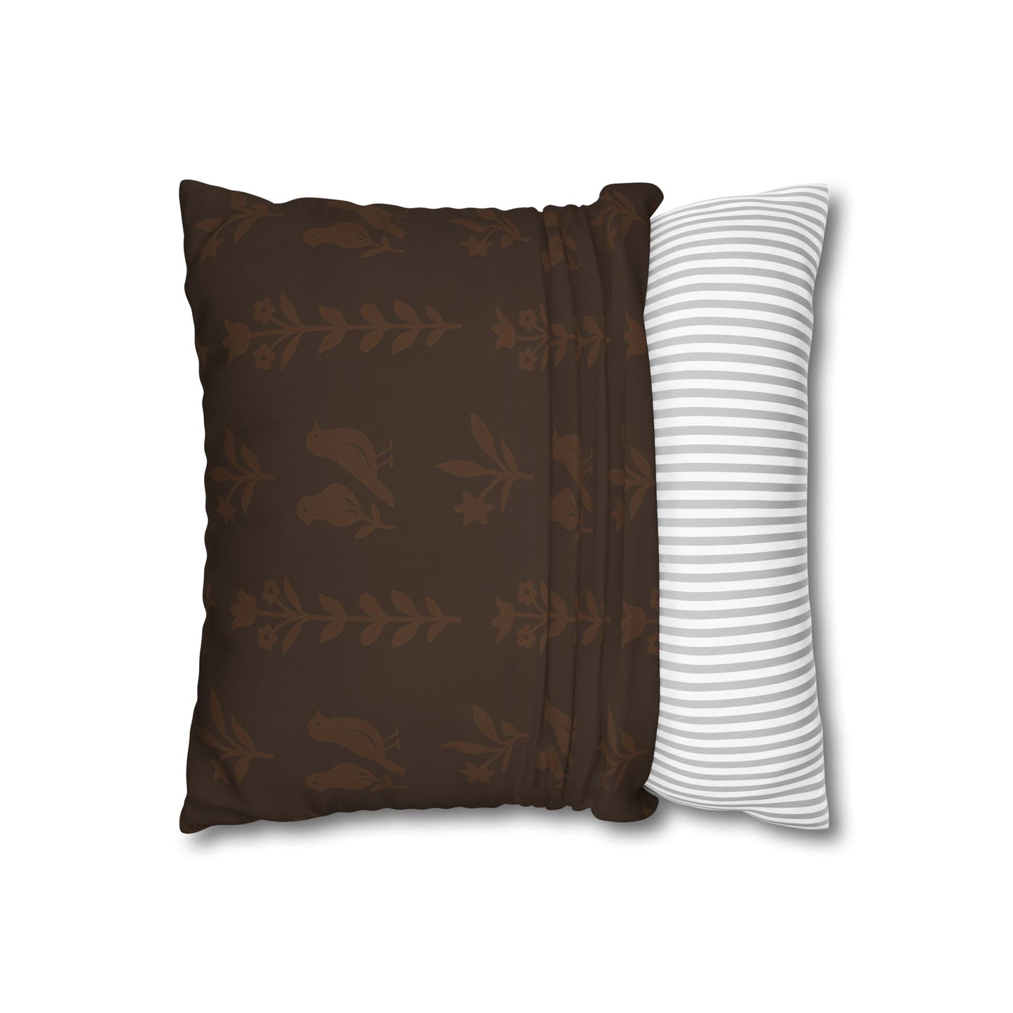 Bohemian Floral Pillowcase, Art Decor Cushion Cover, Cozy Home Accent, Gift for Housewarming, Relaxing Bedroom Decor