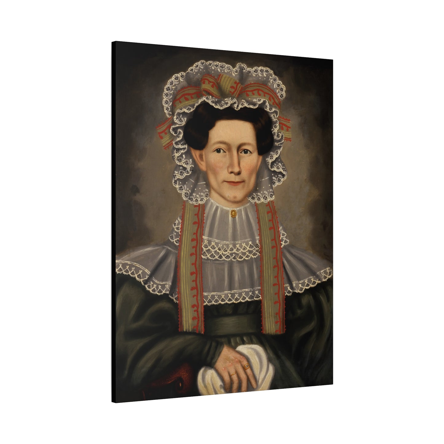 Vintage Portrait Canvas Art - Stretched Wall Decor for Home & Office