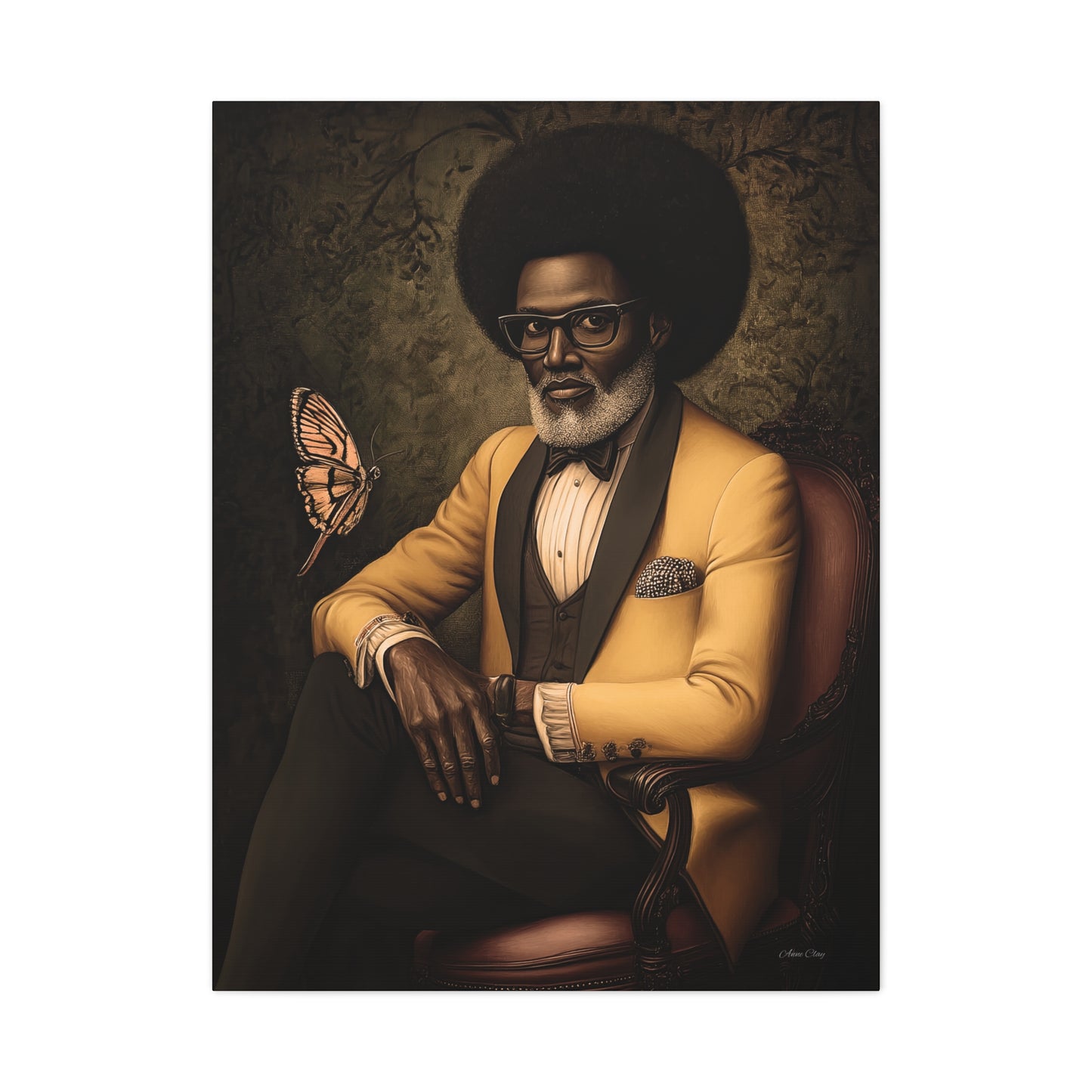 Afro-Victorian Gentleman Portrait | Bellewood Whimsical Historical Art Print