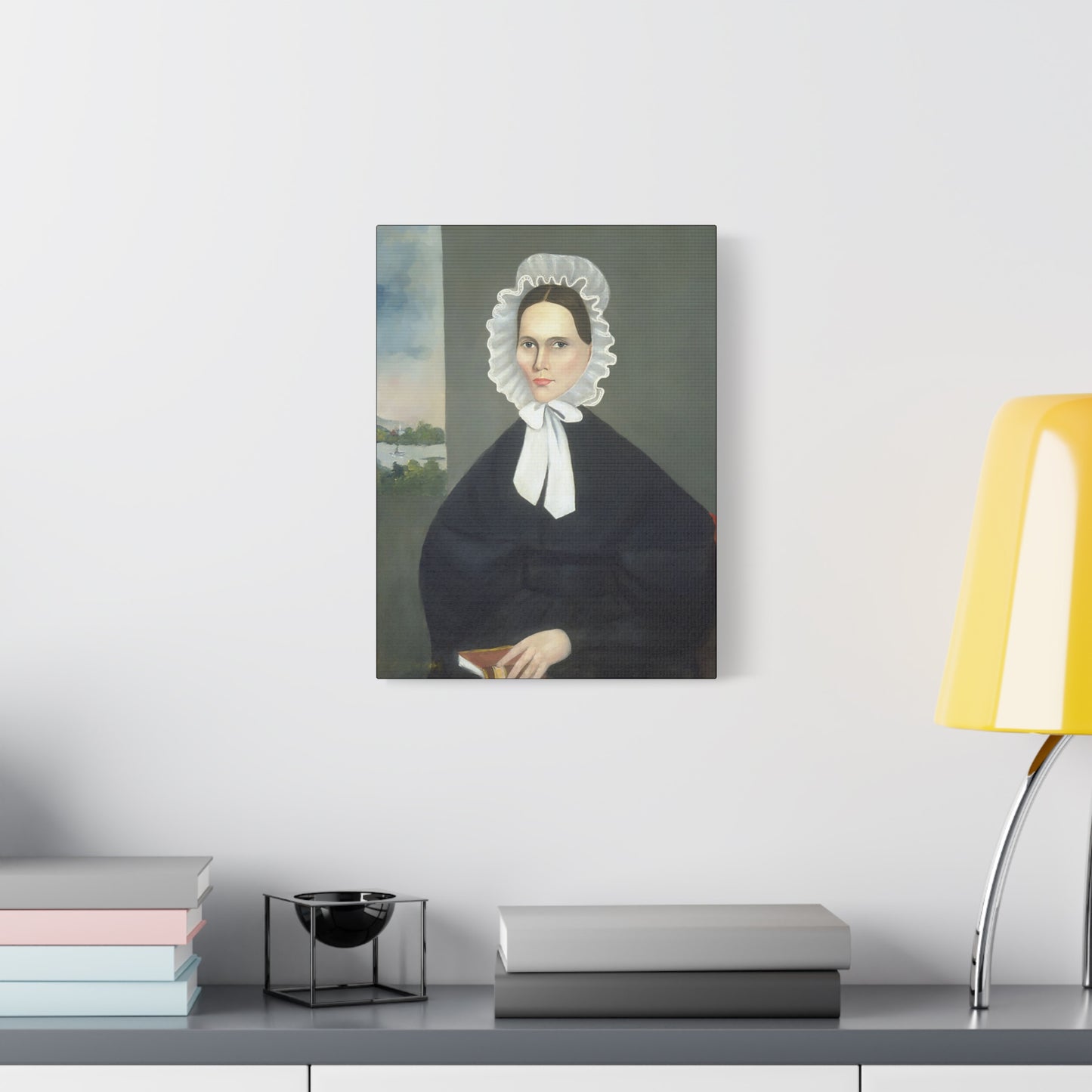 Mrs. Parsons Vintage Art Canvas Print - Elegant Portrait of a Woman in Historical Attire