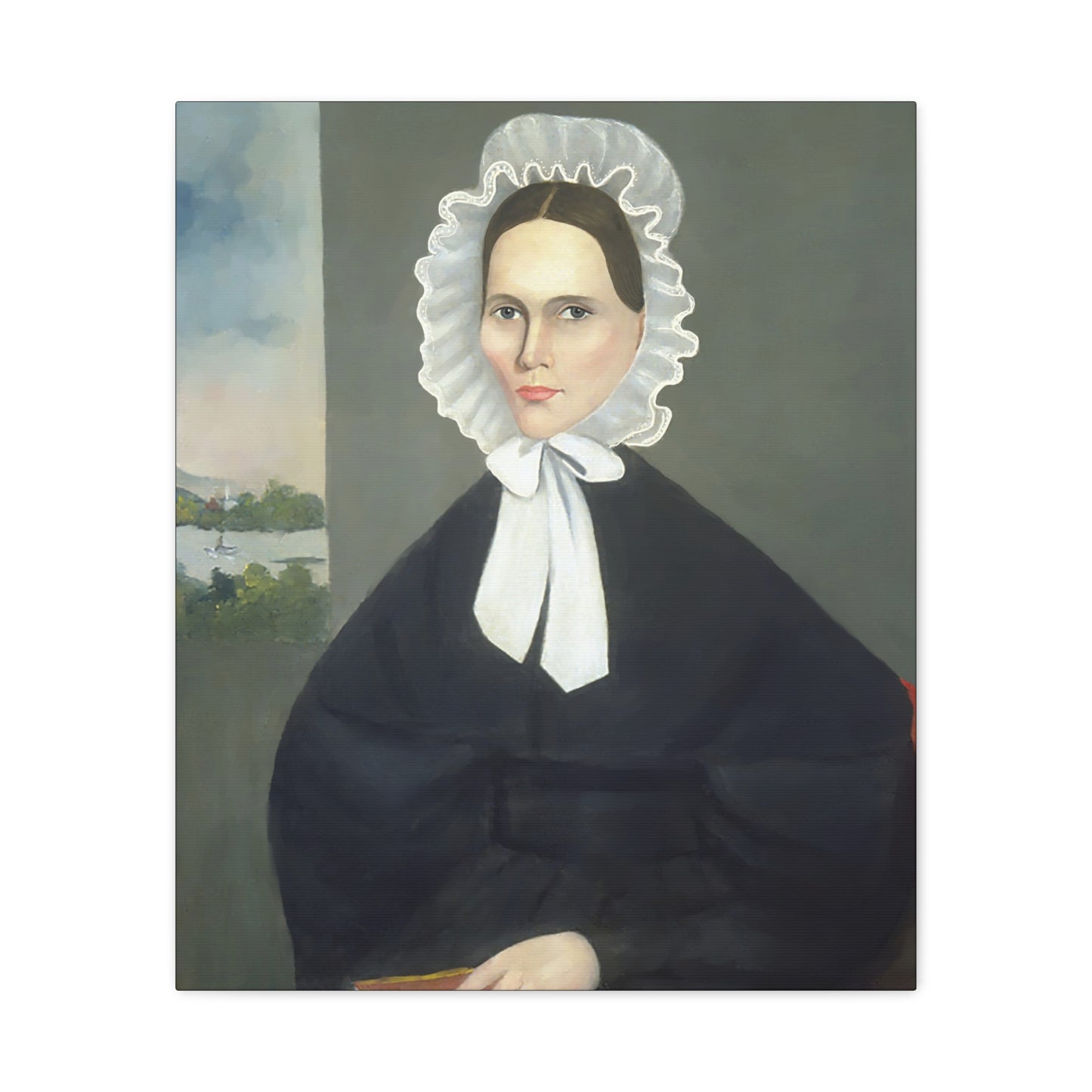 Mrs. Parsons Vintage Art Canvas Print - Elegant Portrait of a Woman in Historical Attire