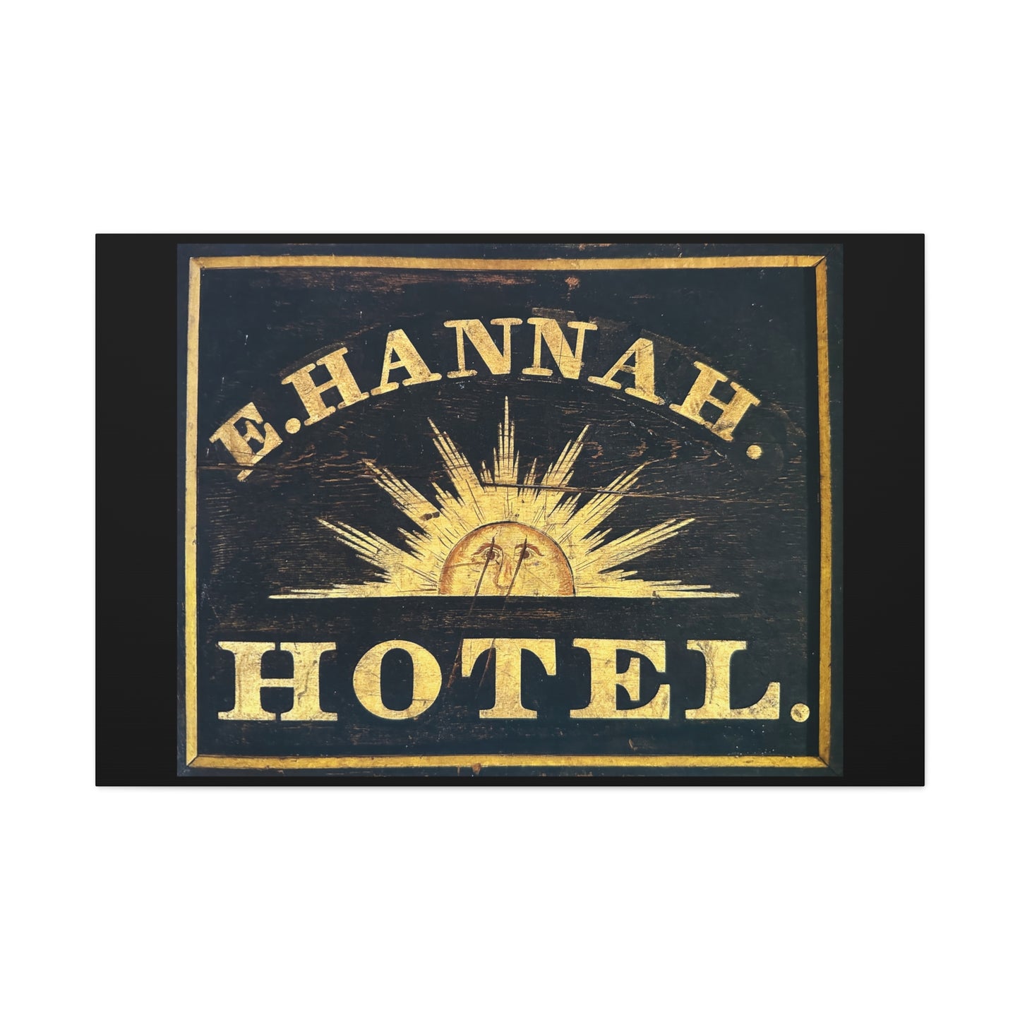 Hannah Hotel Matte Canvas, Stretched, 1.25"