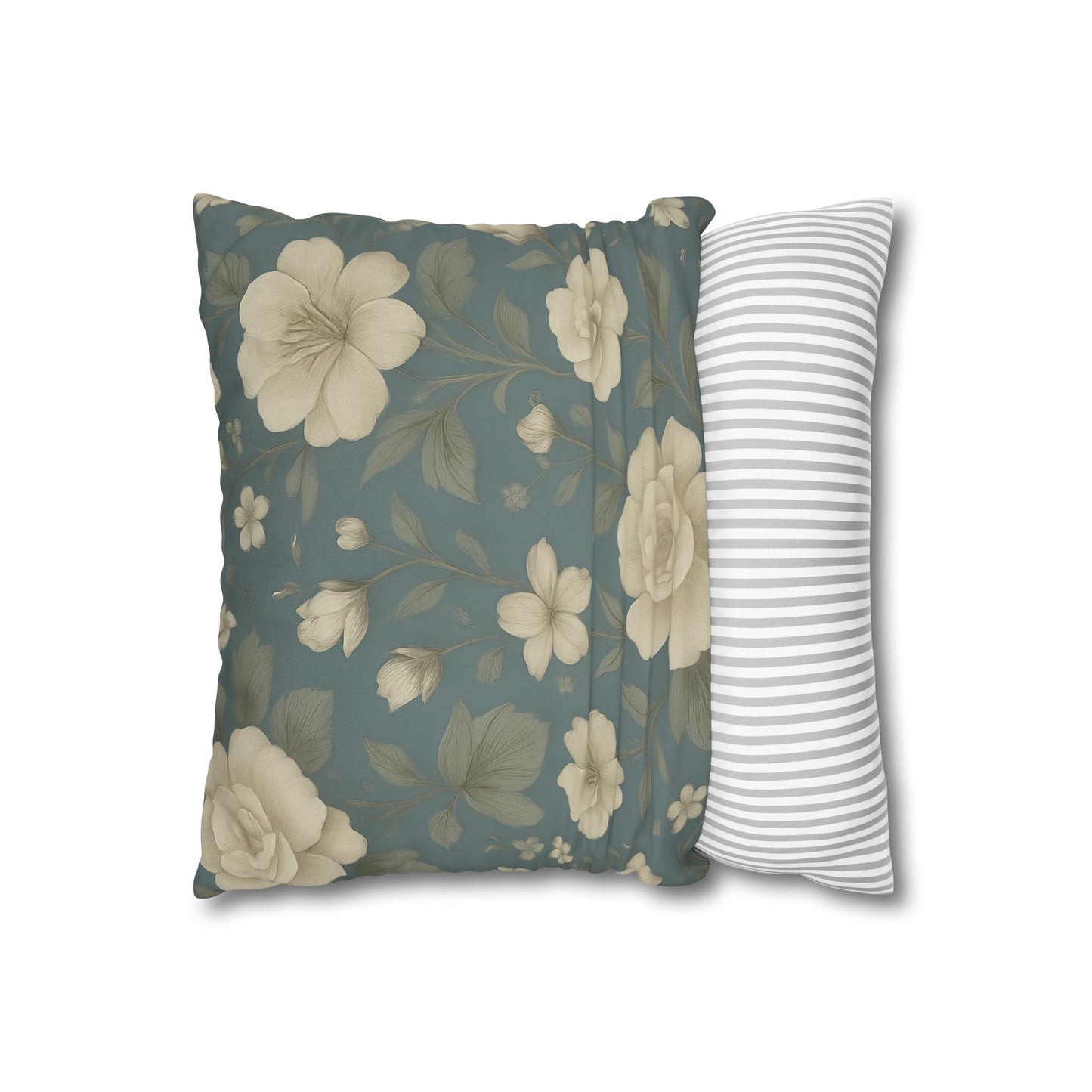 Floral Throw Pillow, Cozy Home Décor, Gift for Her, Vintage Cushion, Living Room Accent, Wedding Decor, Boho Pillows
