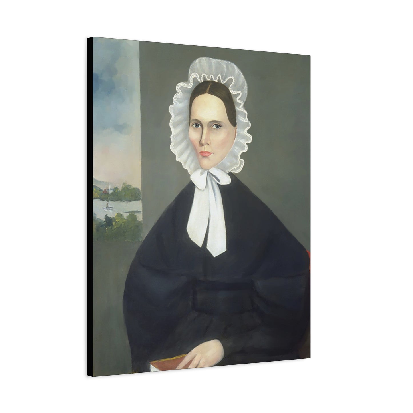 Mrs. Parsons Vintage Art Canvas Print - Elegant Portrait of a Woman in Historical Attire